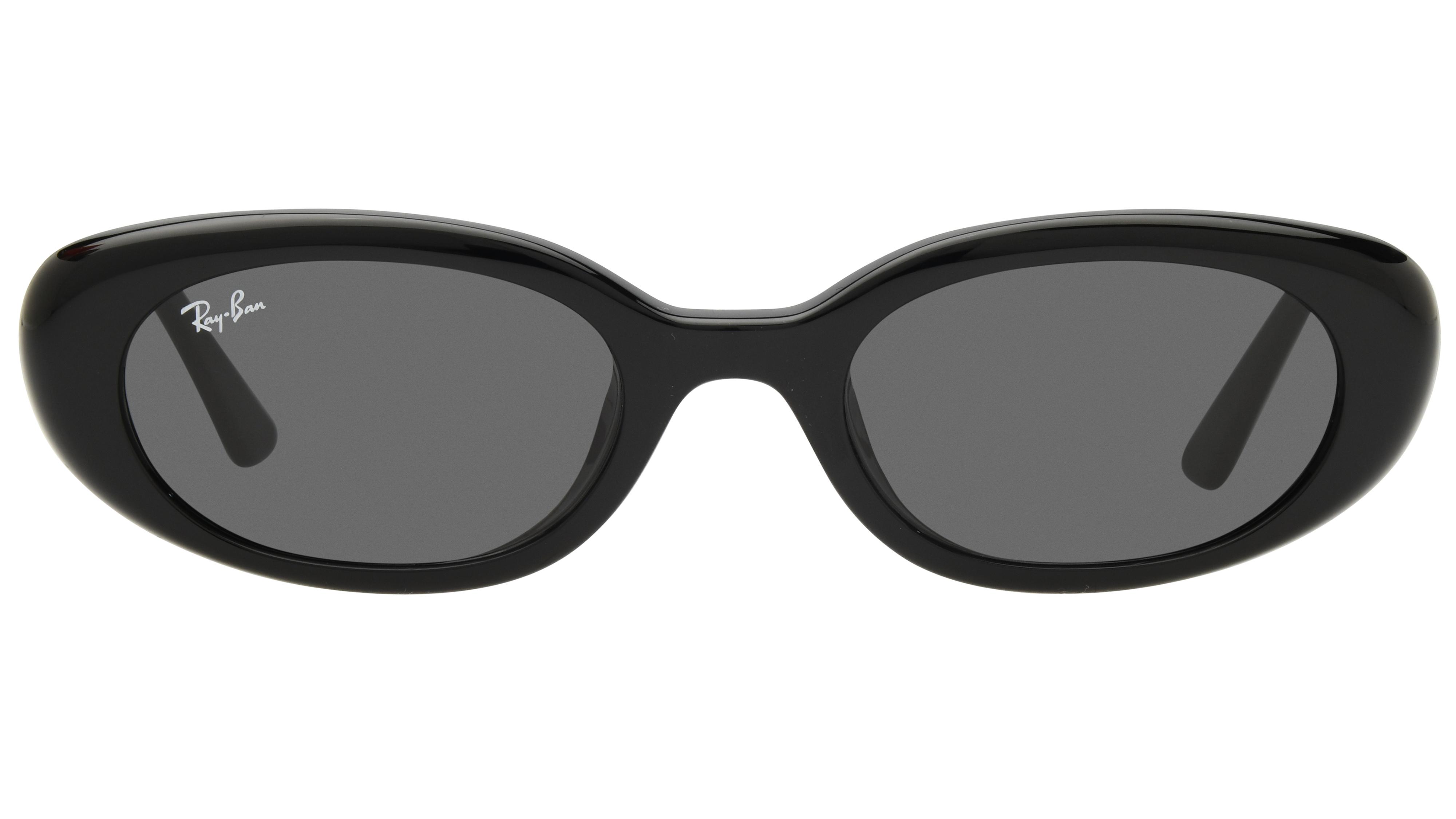 Lunettes de soleil Ray-Ban Mixte Noir Ovale RB4441D Face
