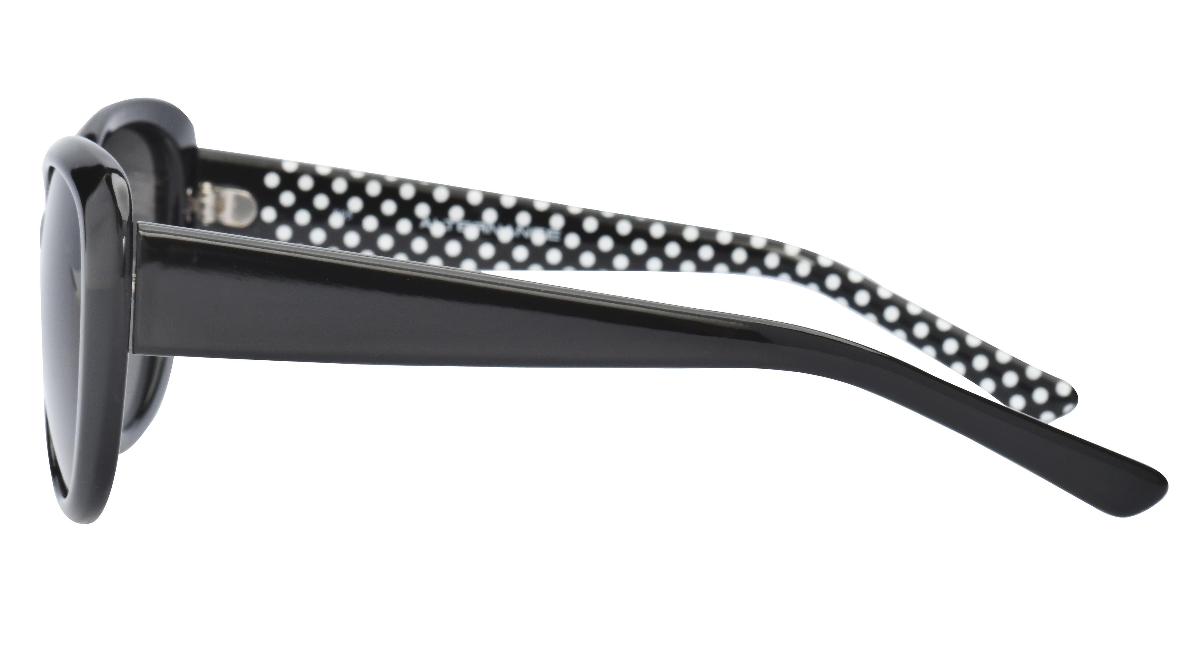 Lunettes de soleil Alternance Femme Noir Papillon Alt Gauche