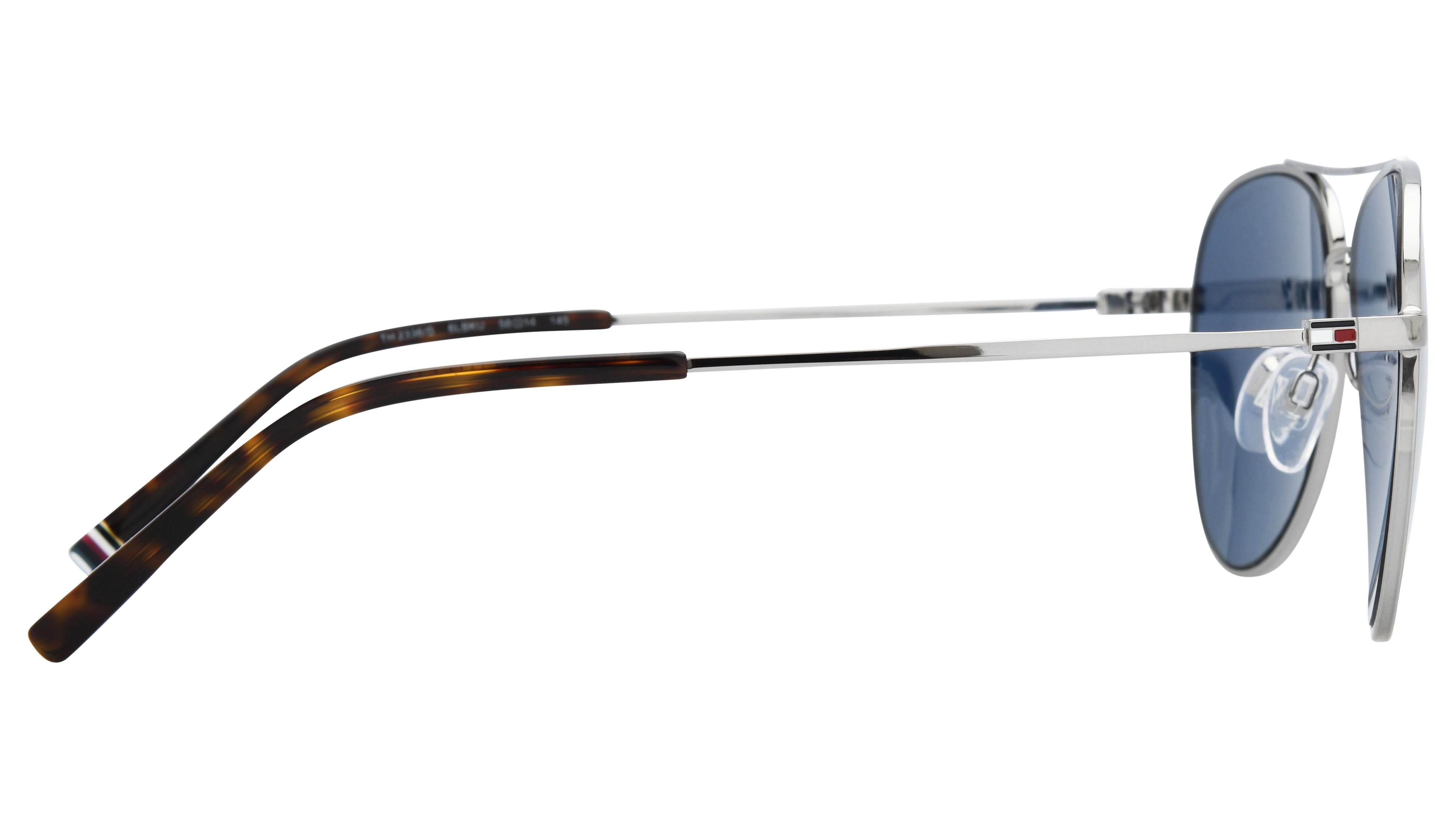 Lunettes de soleil Tommy Hilfiger Homme Gris Aviateur Th Droite