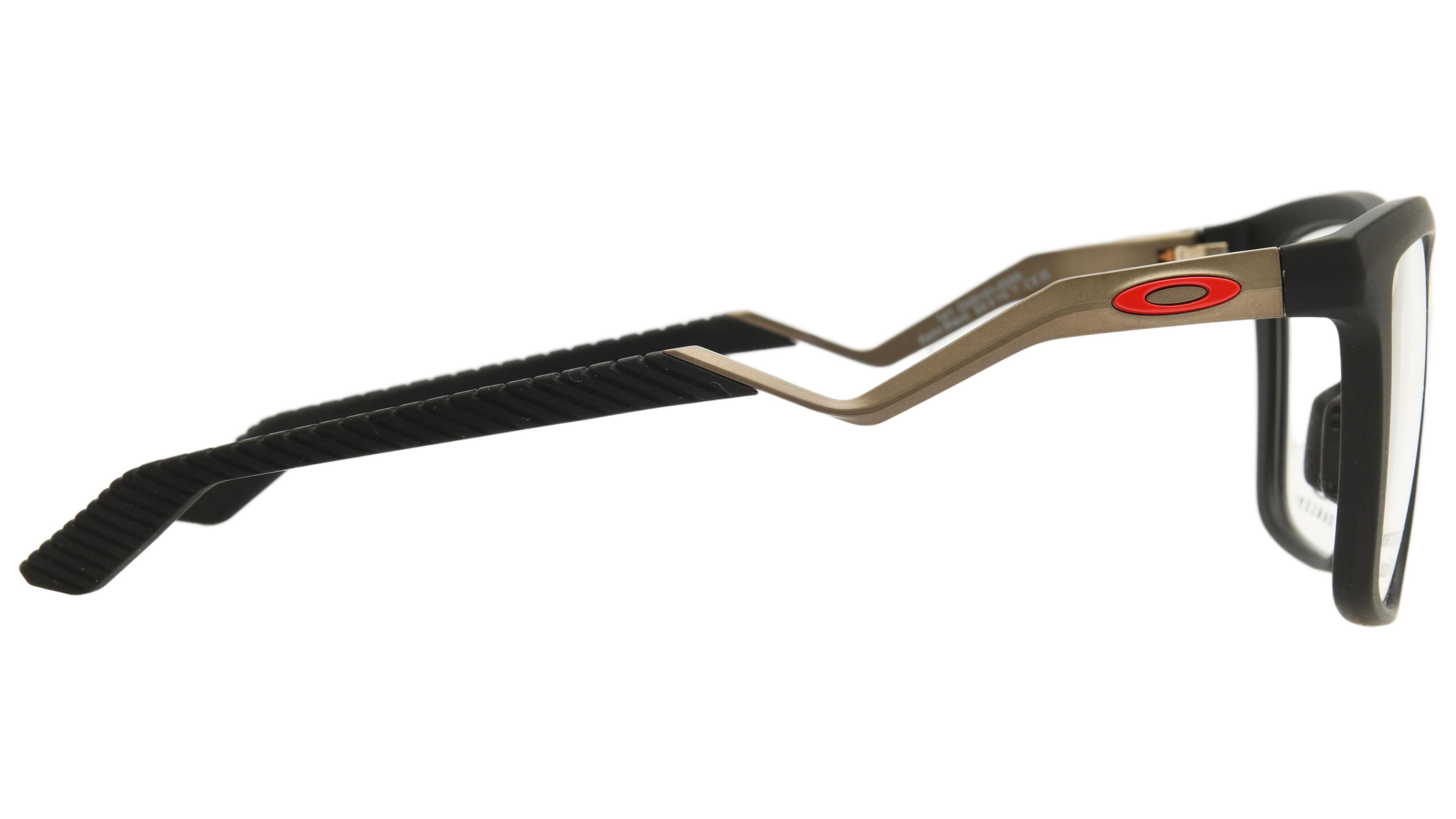 Lunettes de vue Oakley Mixte Noir Carré Ox8191 Droite