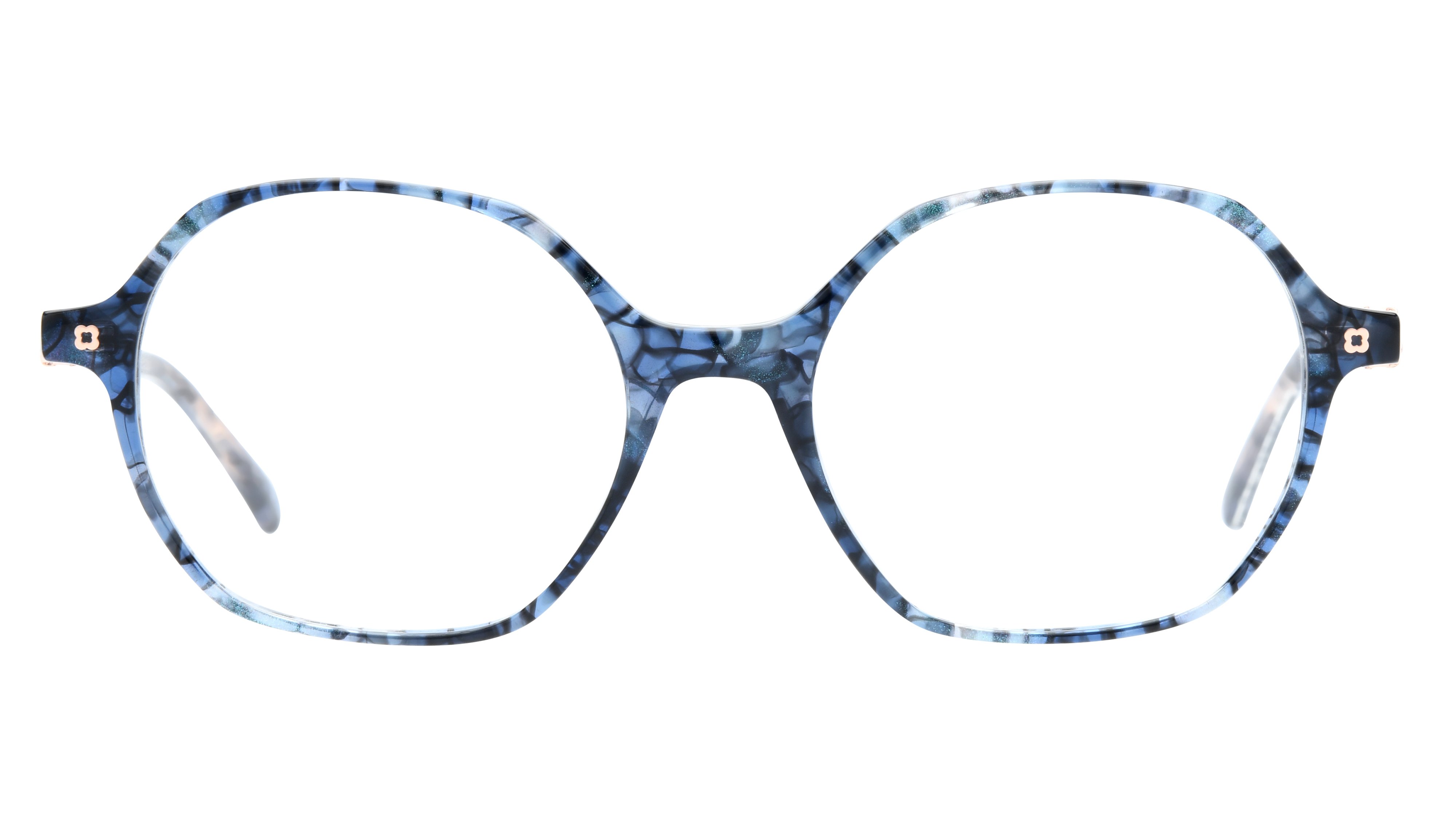 Lunettes de vue Mauboussin Femme Bleu Carré MAU2400 Face