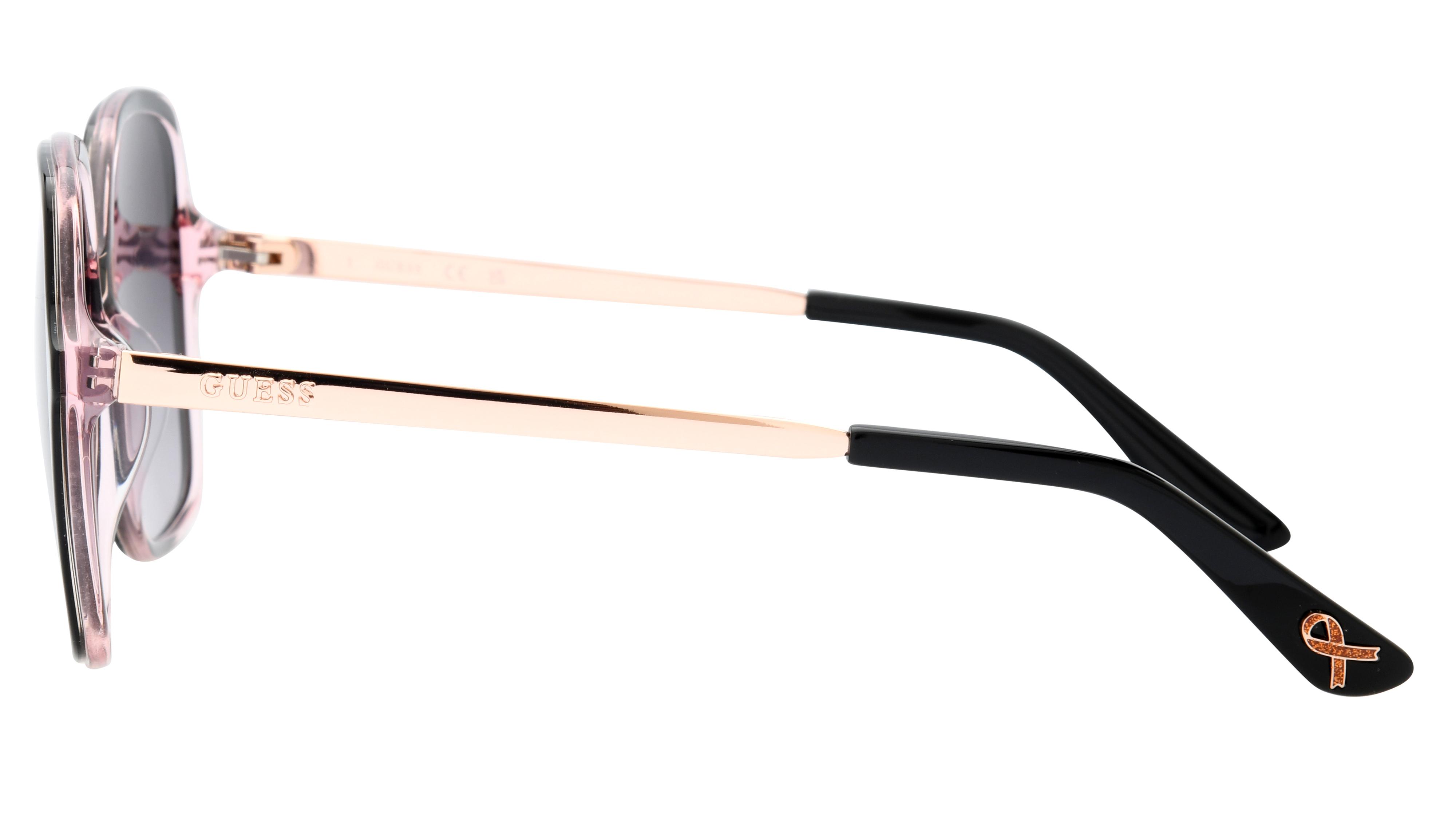 Lunettes de soleil Guess Femme Noir Carré GU00270 Gauche