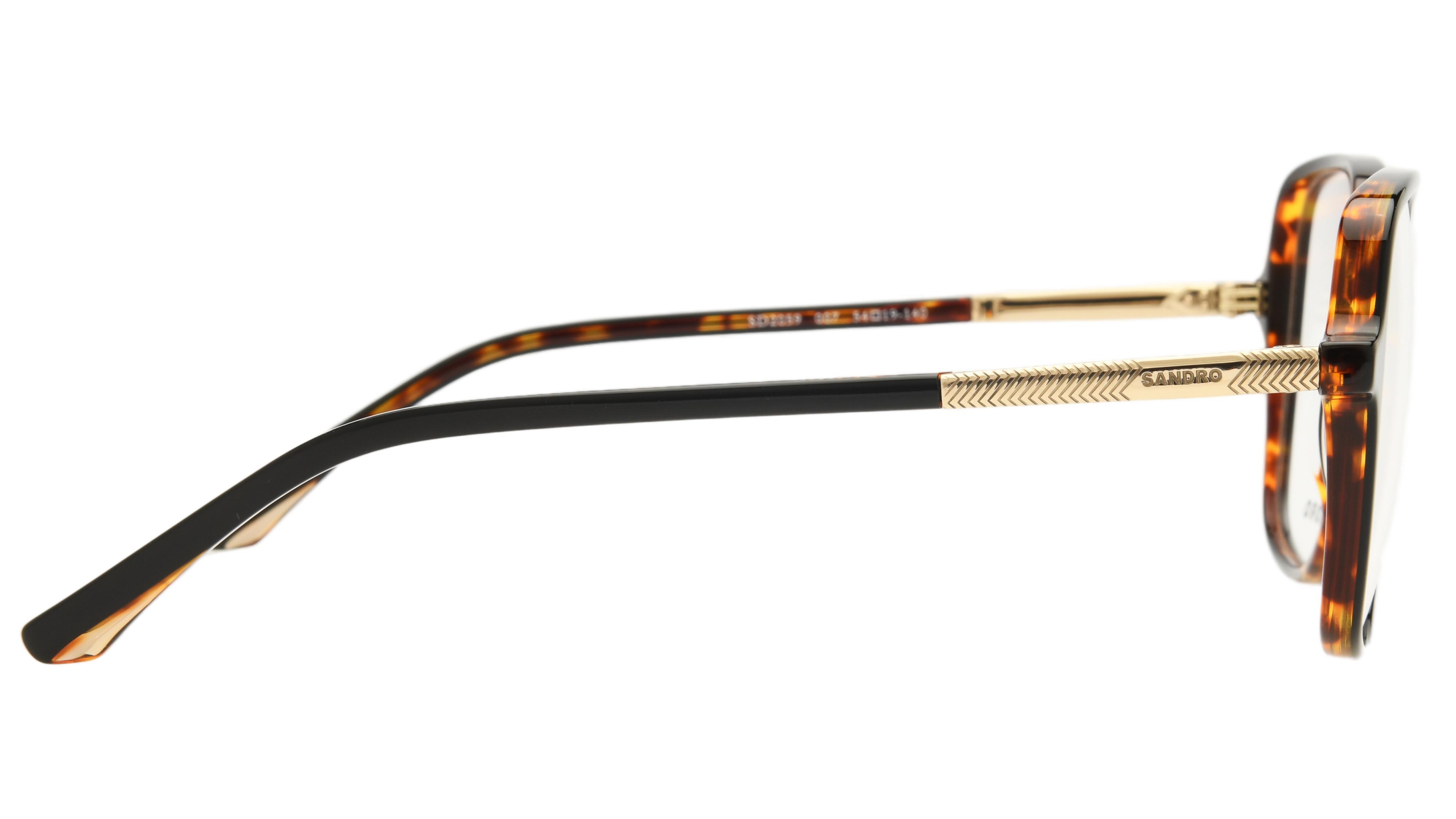 Lunettes de vue Sandro Femme Écaille Rectangle Sd2059 Droite