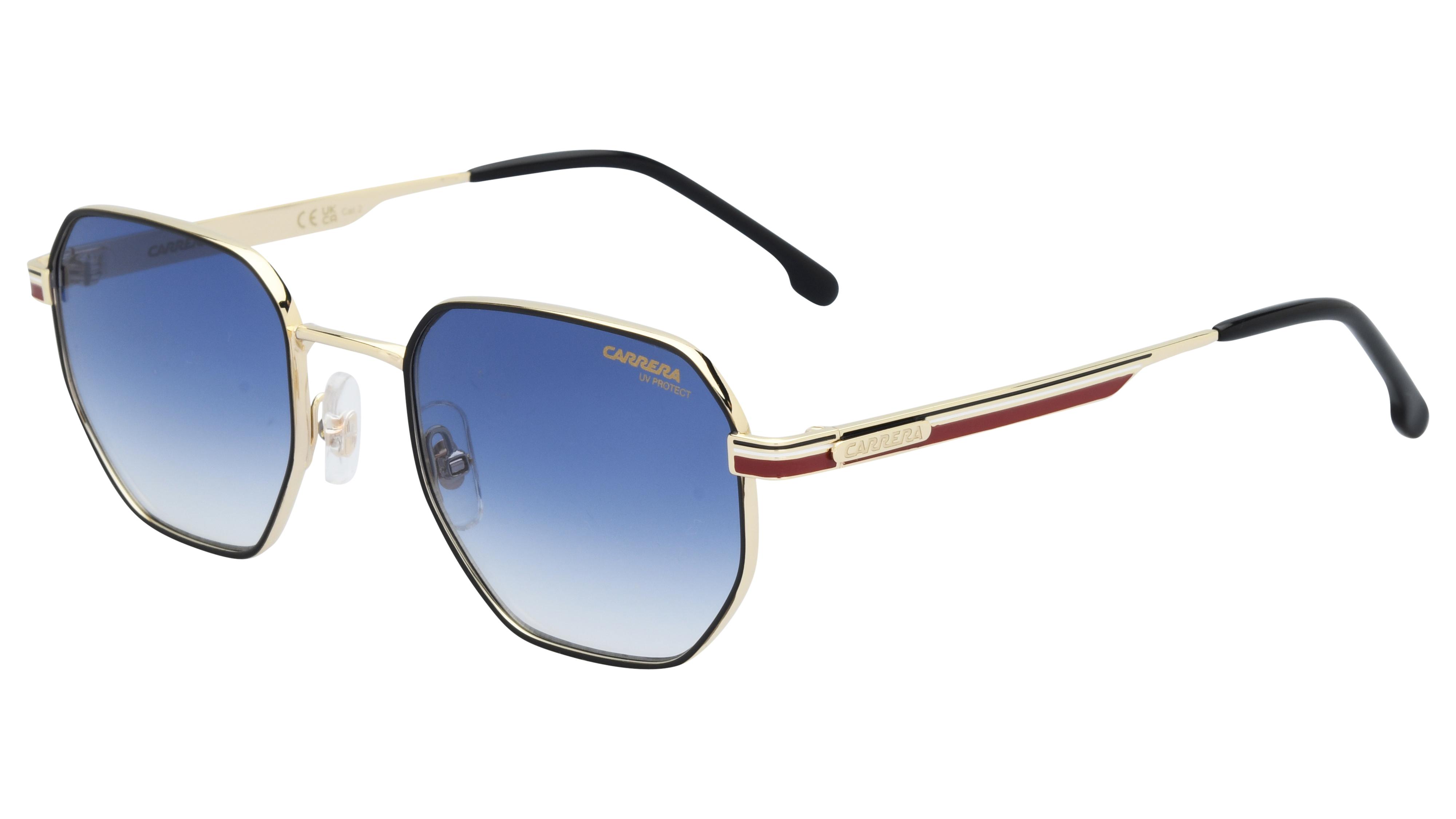 Lunettes de soleil Carrera Homme Or Carré CARRERA Trois-Quart