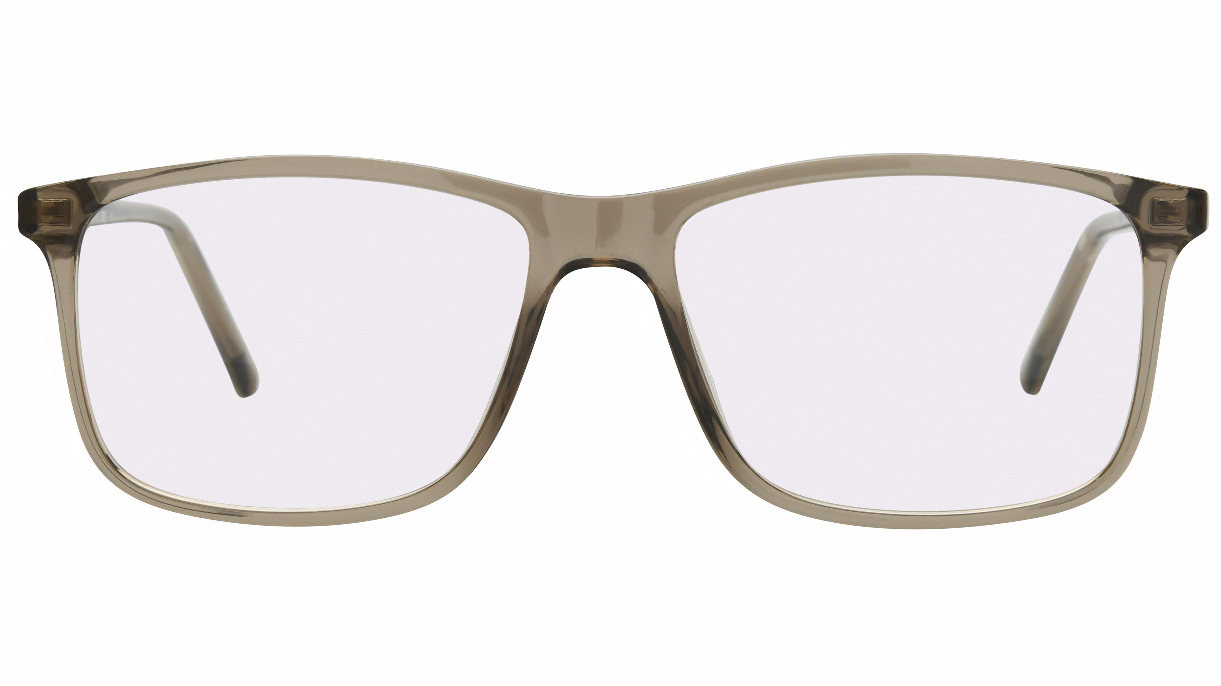Lunettes de vue Krys Origine Homme Marron Rectangle Ess2603 Face
