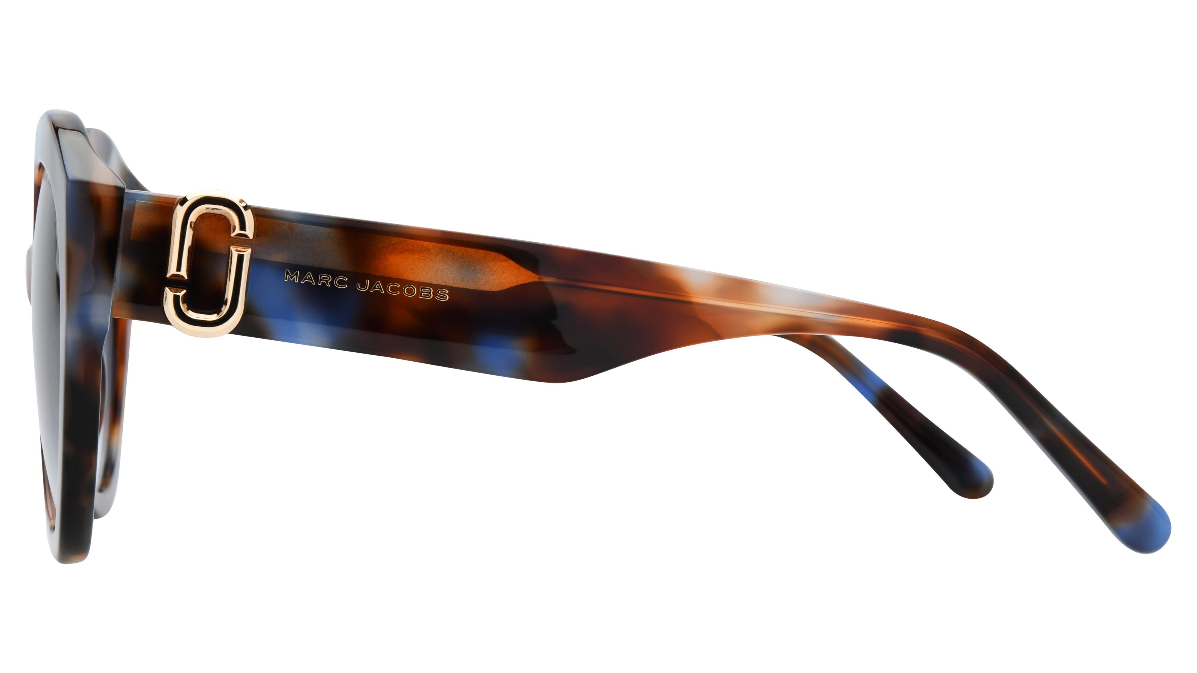 Lunettes de soleil Marc Jacobs Femme Écaille Papillon MARC Gauche