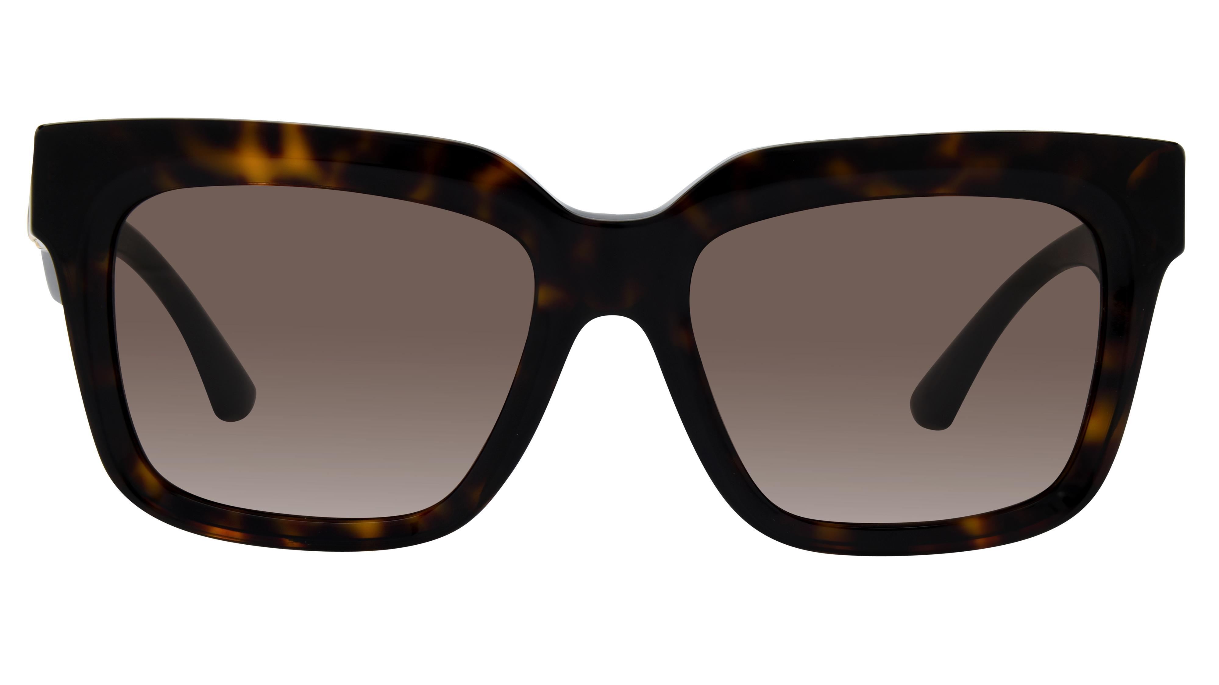 Lunettes de soleil Burberry Femme Noir Carré BE4419 Face