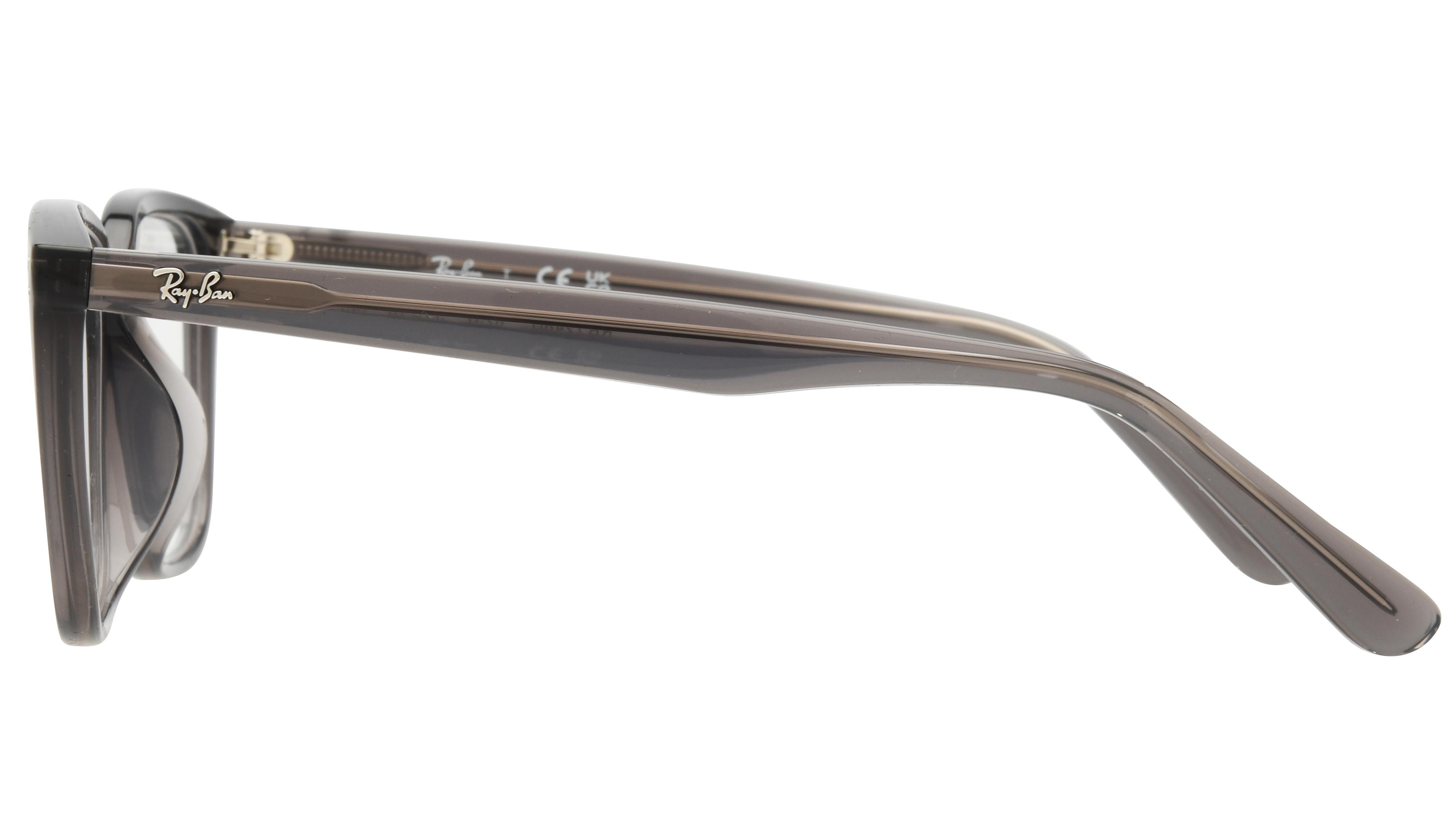 Lunettes de vue Ray-Ban Mixte Transparent Carré Rx7248D Gauche