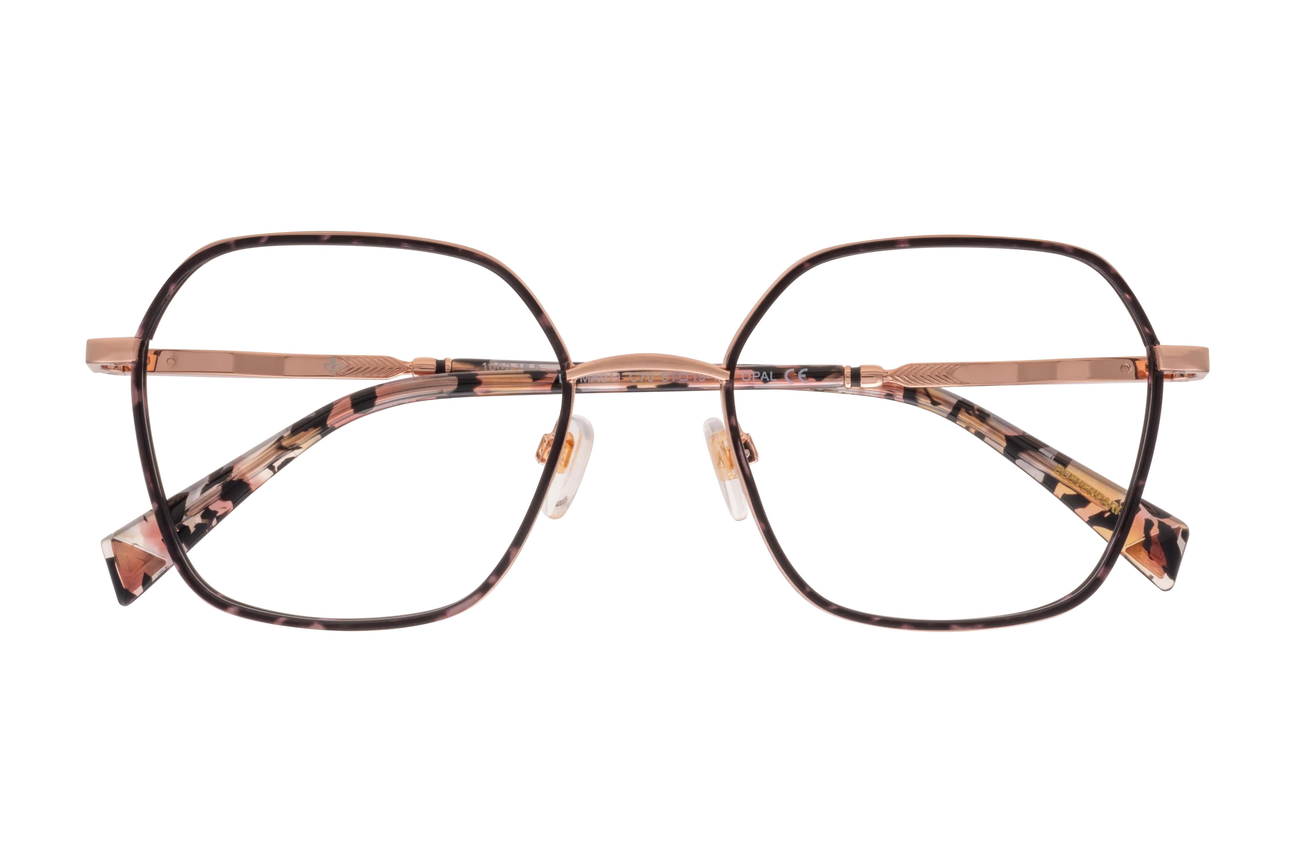 Lunettes de vue Eleven Paris  Rose Rond EPMA011C70 Face