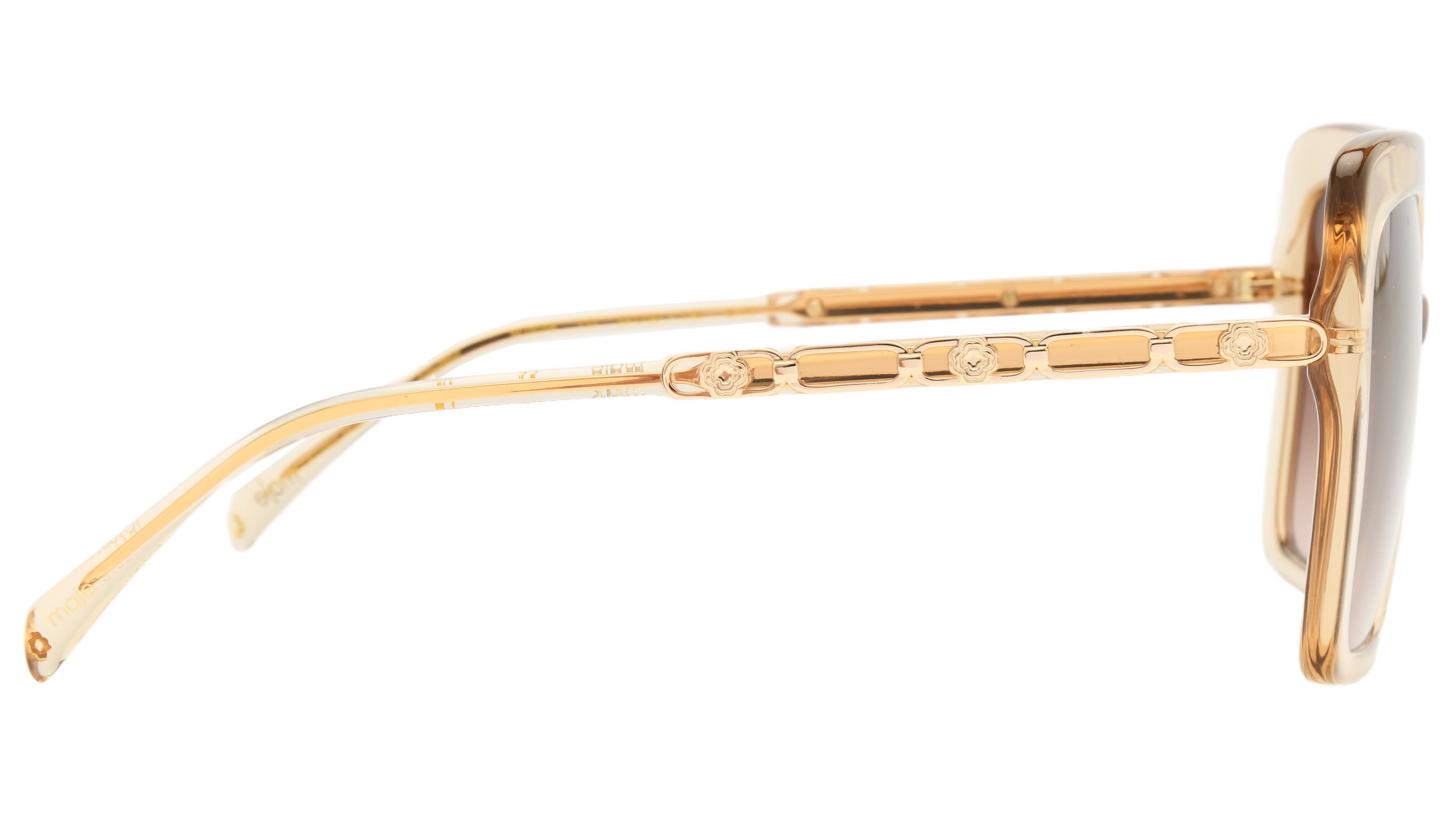 Lunettes de soleil Maje Femme Marron Rectangle Mj5058 Droite