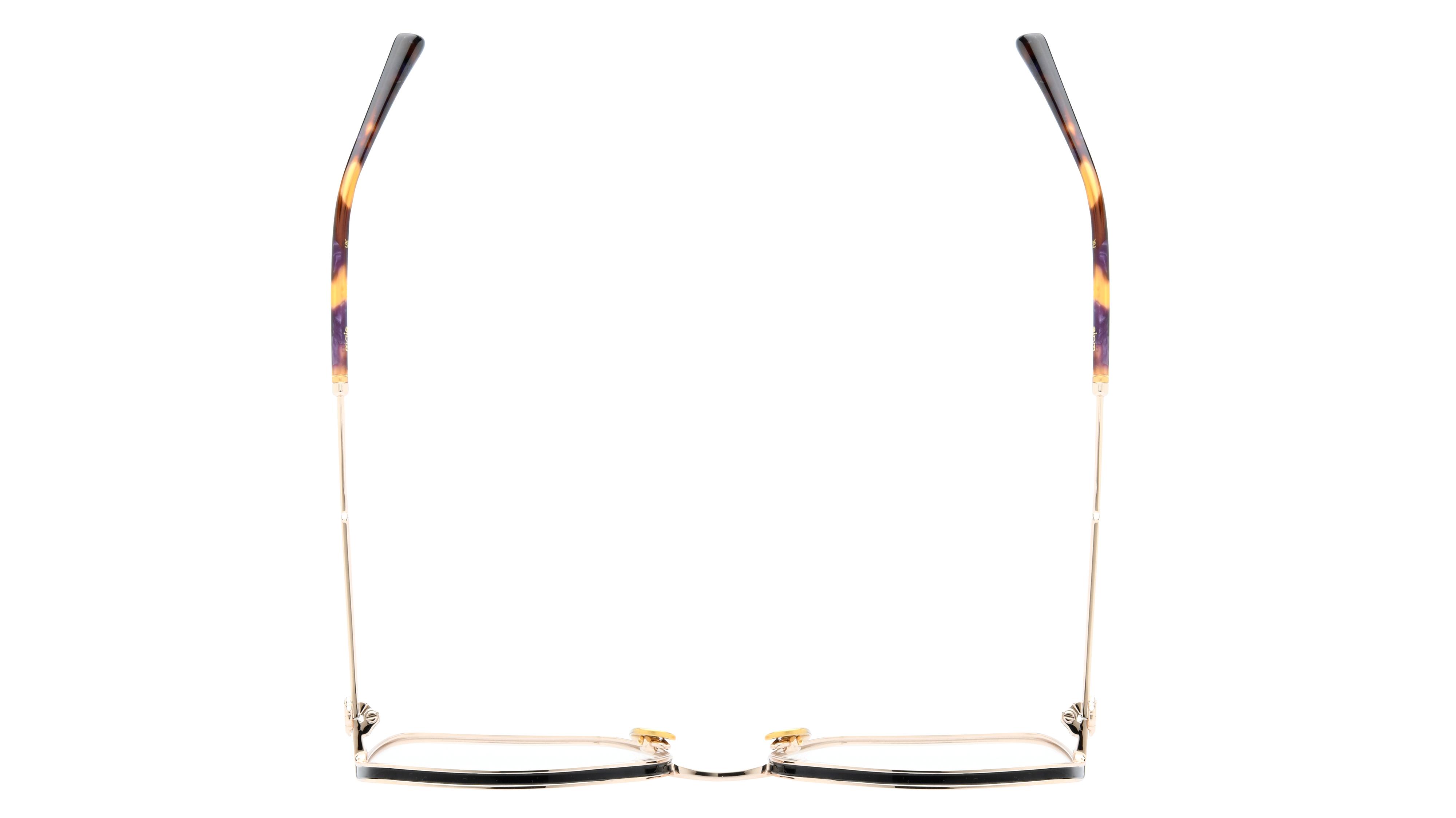 Lunettes de vue Maje Femme Noir Rectangle Mj3035 Dessus