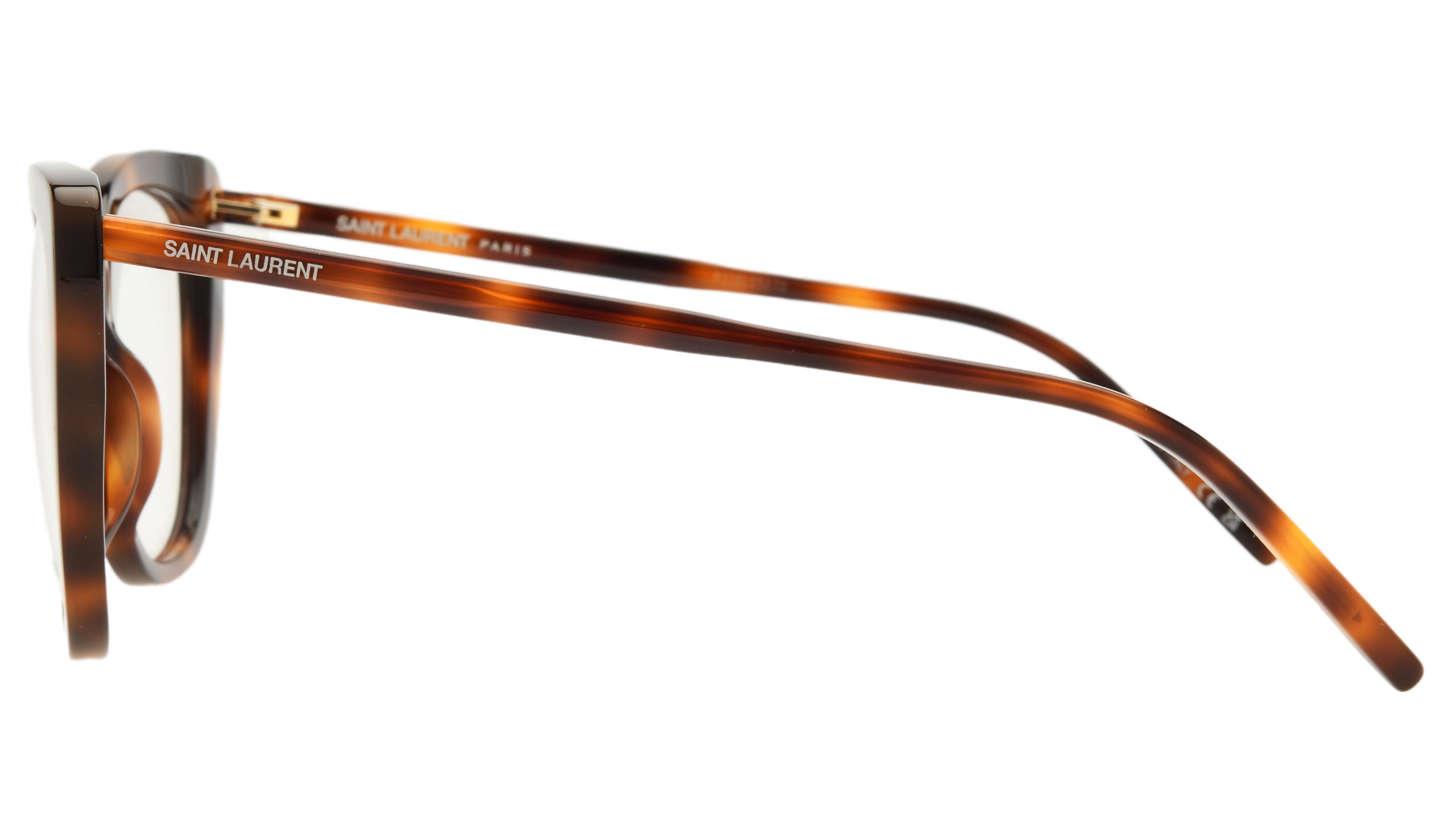 Lunettes de vue Saint Laurent Femme Marron Papillon Sl778 Gauche