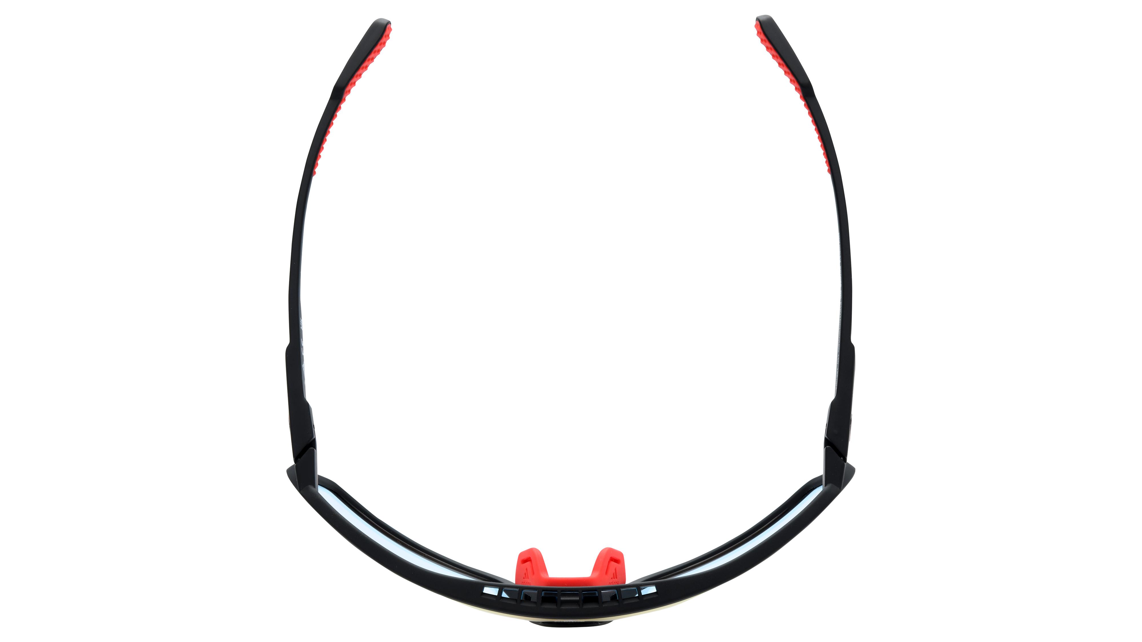 Lunettes de soleil Adidas Mixte Noir  Sp0088 Dessus