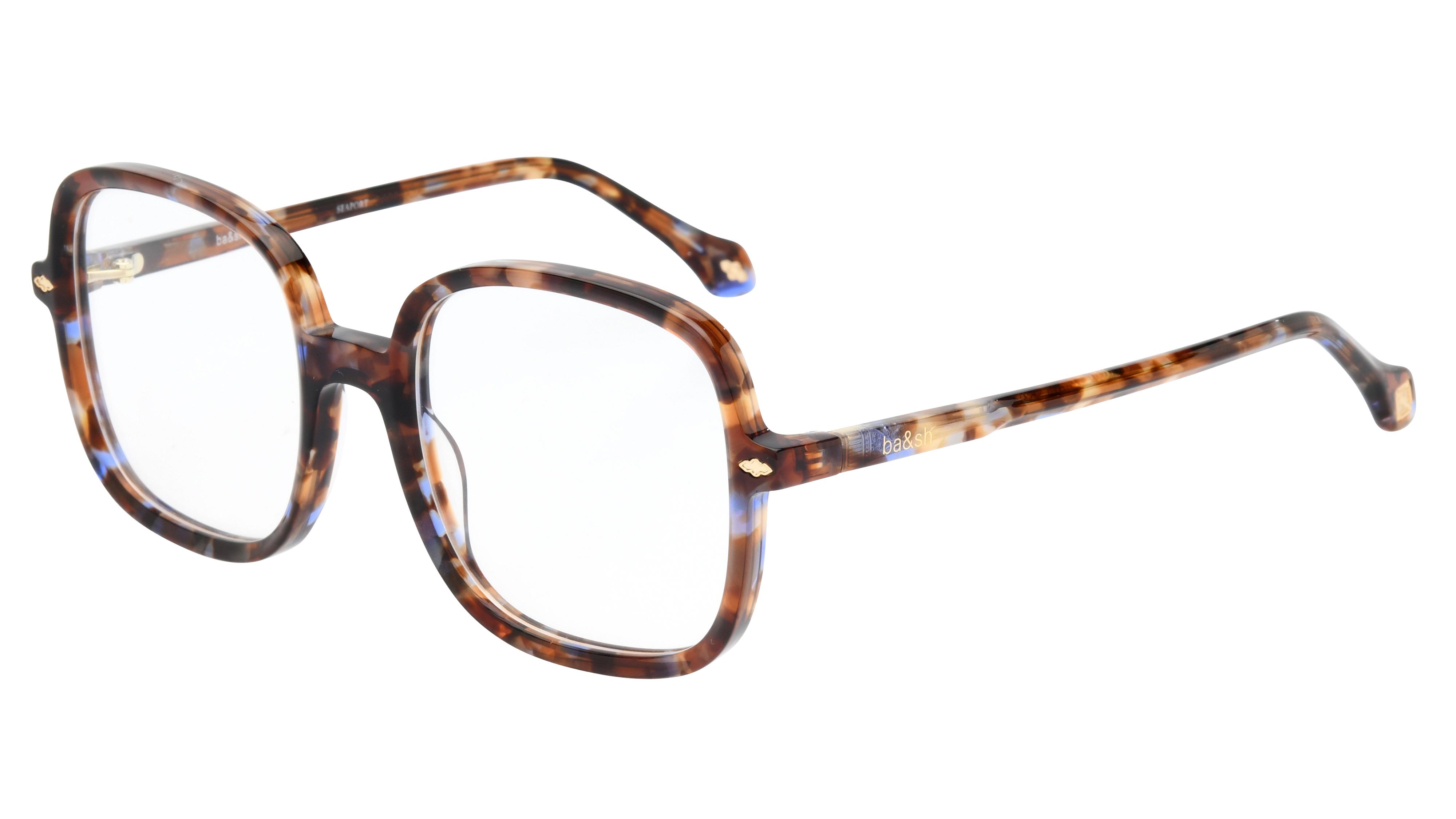 Lunettes de vue ba sh Ba1070 E571 Ecaille Fonce T Rectangle Krys