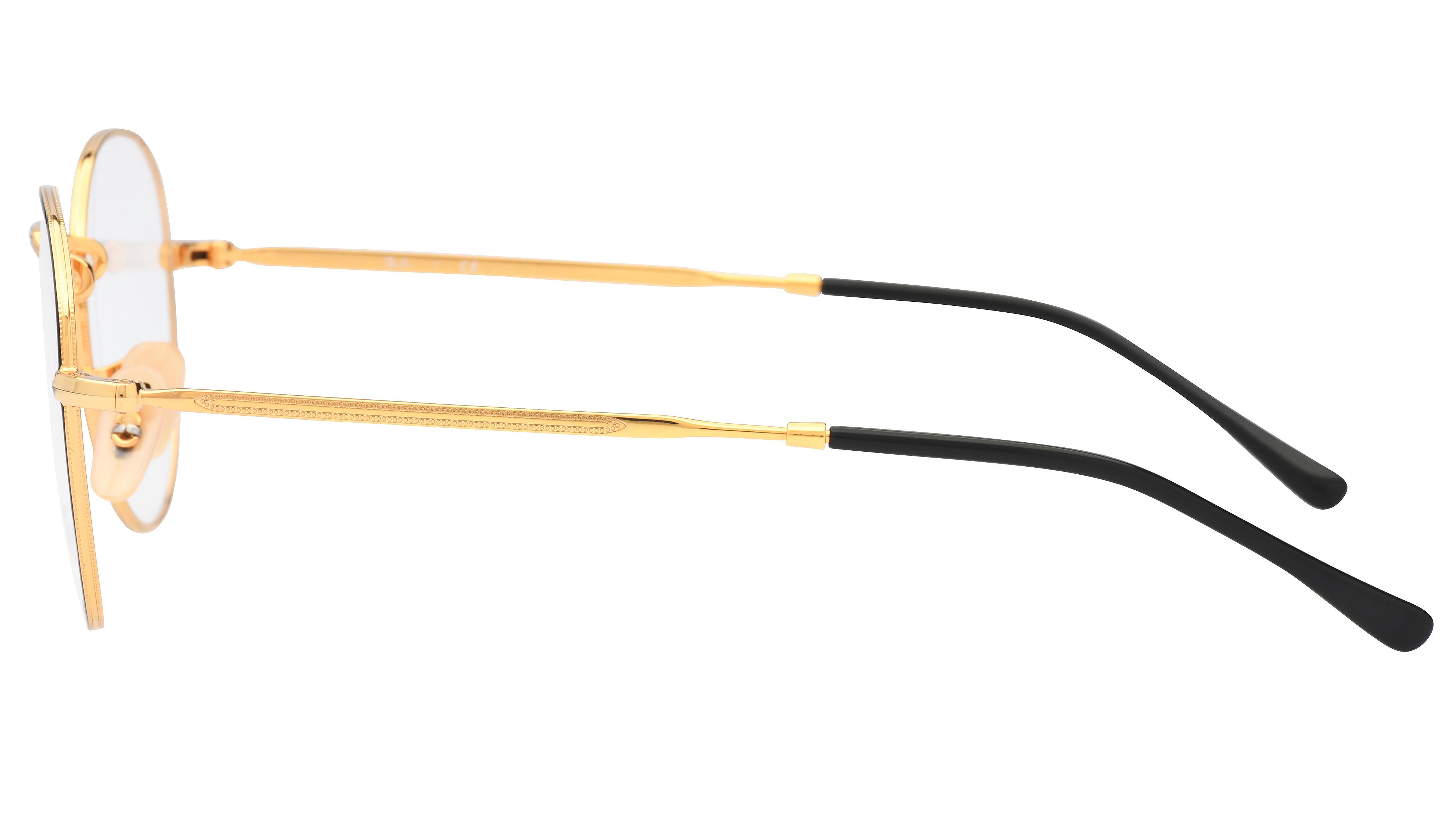 Lunettes de vue Ray-Ban Mixte Noir Ronde Rx3582V Gauche