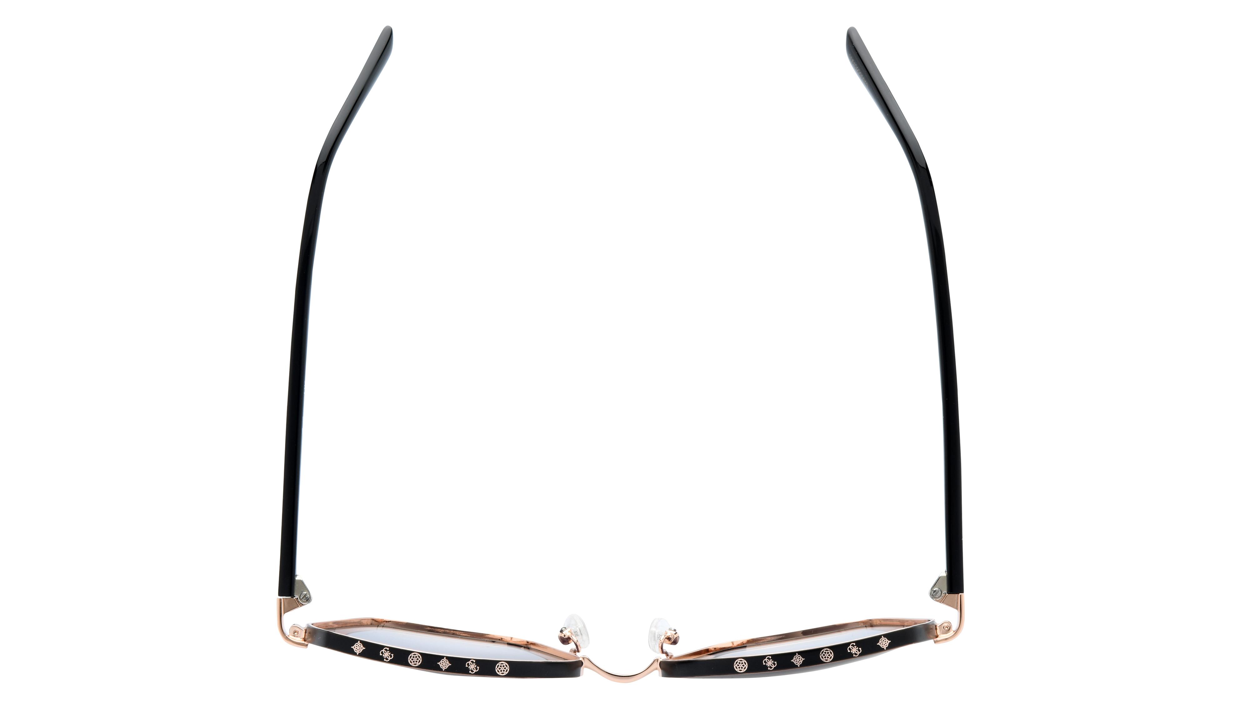 Lunettes de soleil Guess Femme Noir Papillon GU00108 Dessus
