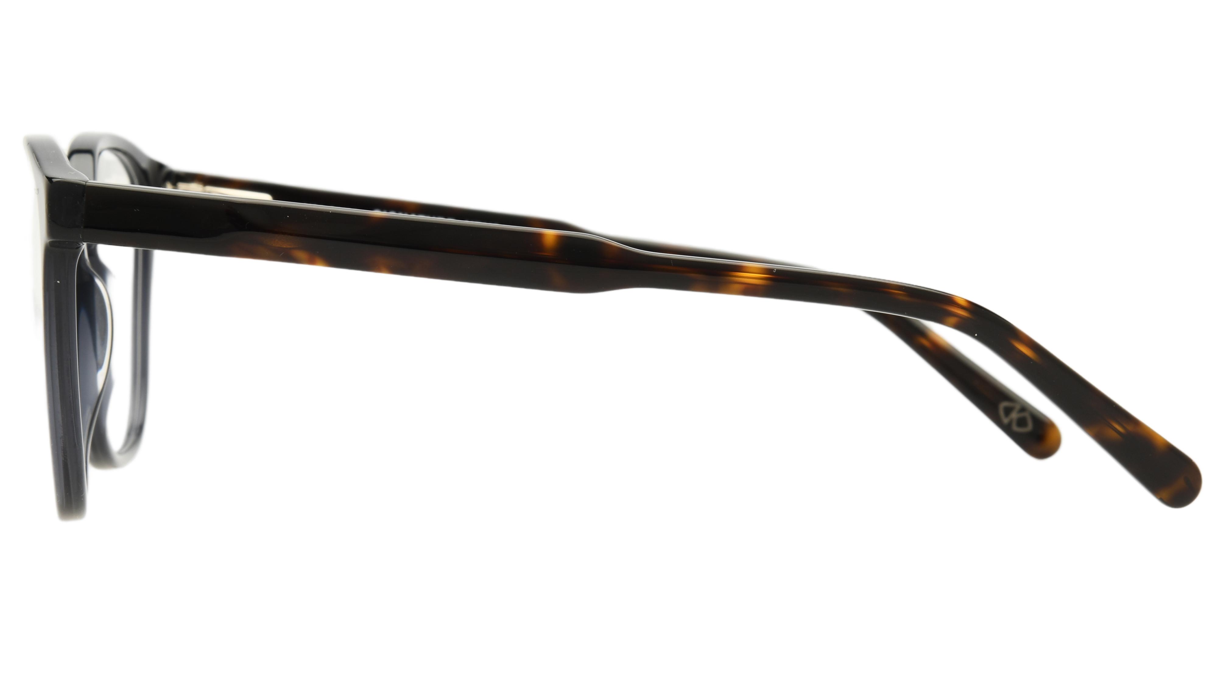 Lunettes de vue Signature Krys Homme Bleu Carré Com2502 Gauche