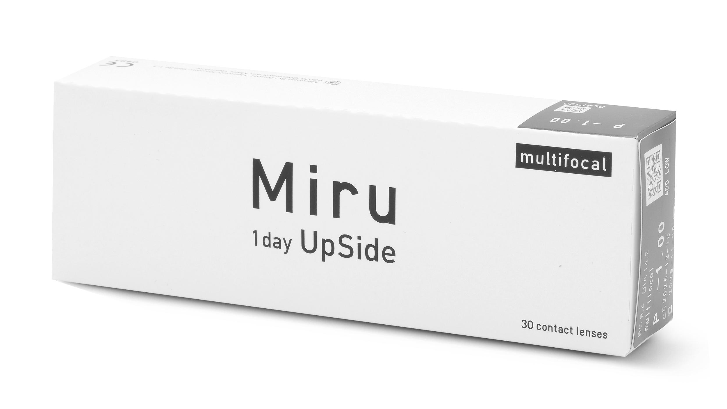 Lentilles de contact Miru 1 Day Upside Multifocal Low  Boîte de 30