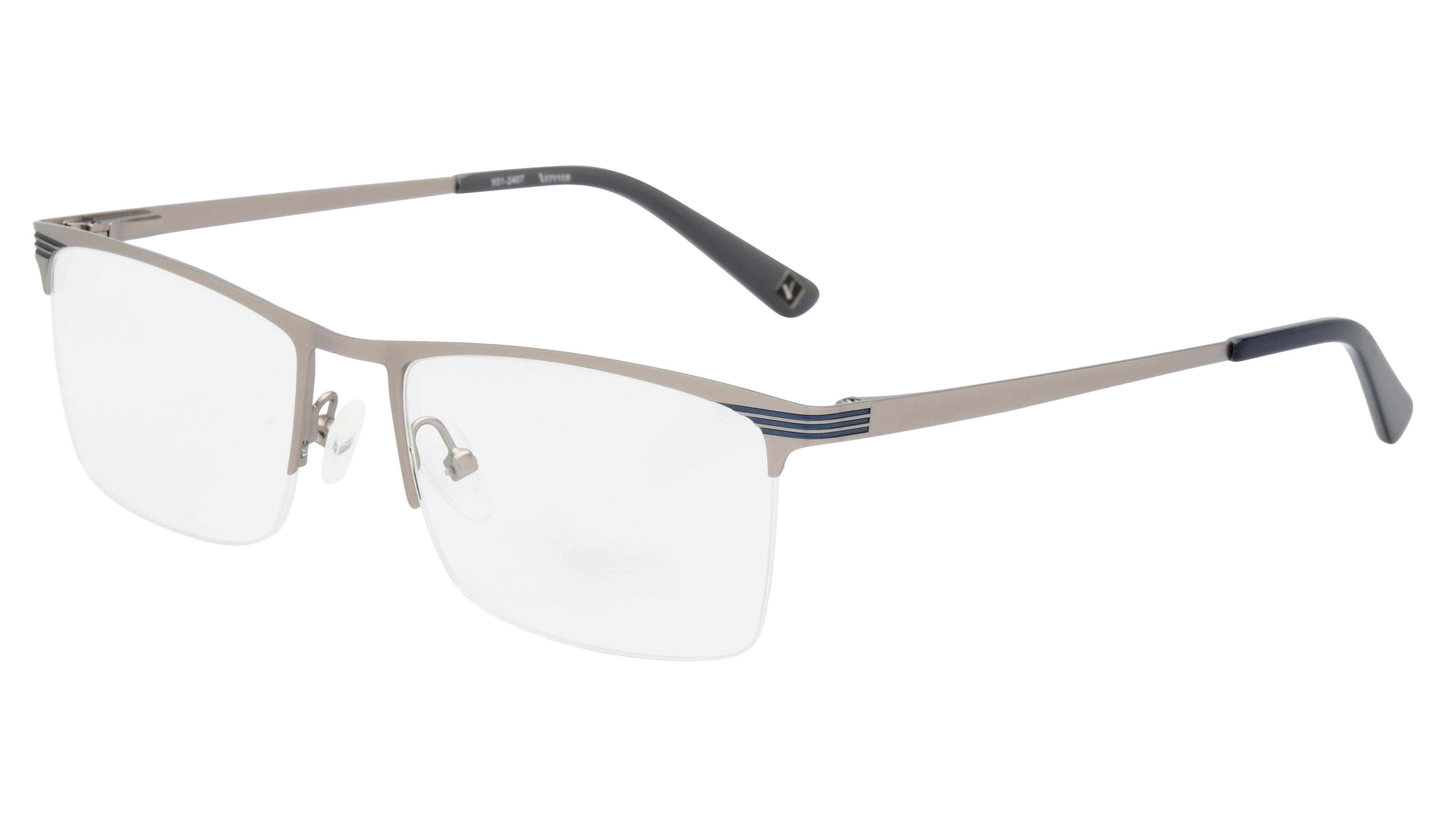 Lunettes de vue Vetyver Homme Gris Rectangle Ve2501H Trois-Quart