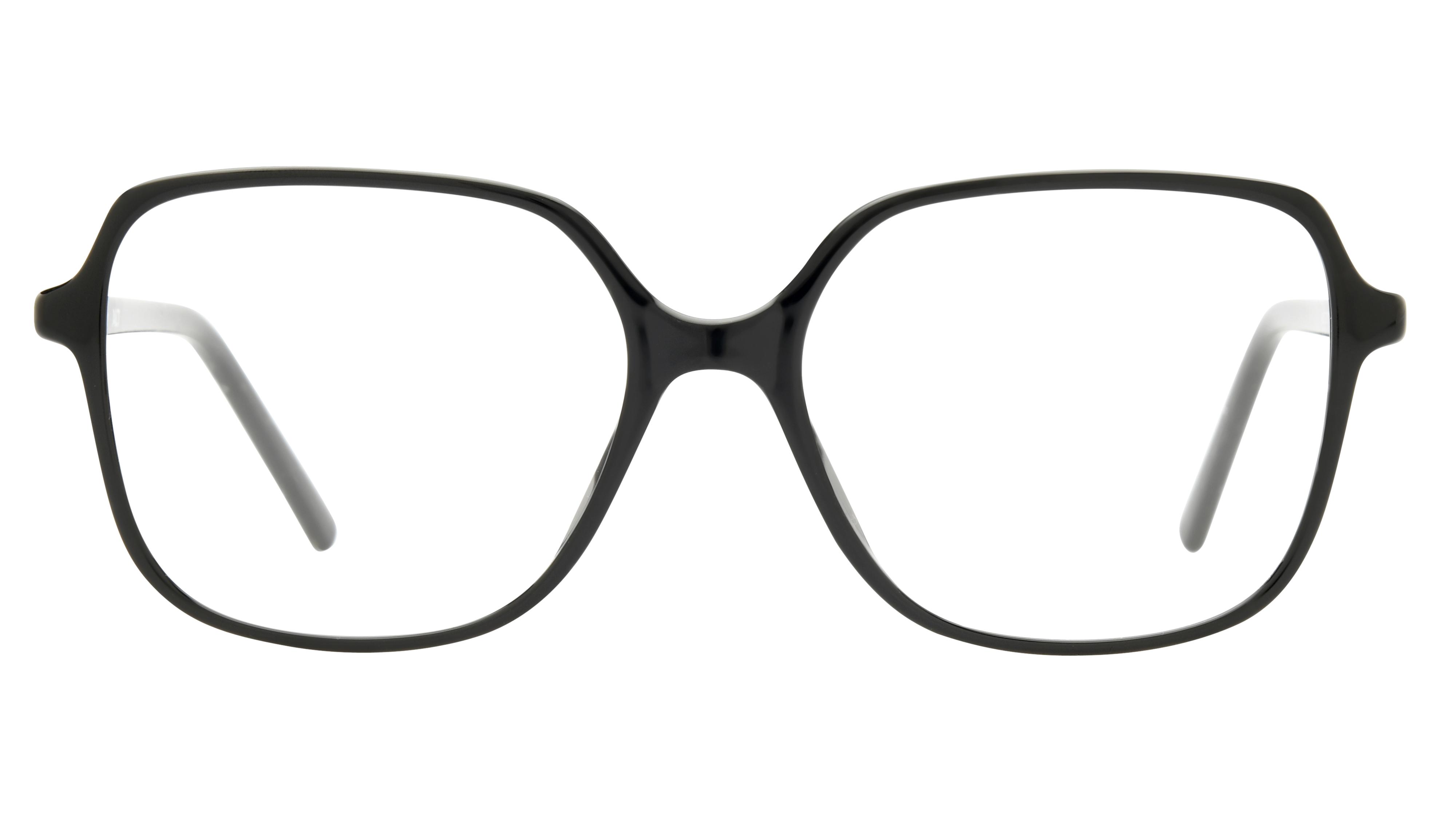Lunettes de vue Alternance Femme Noir Carré Alt20116 Face