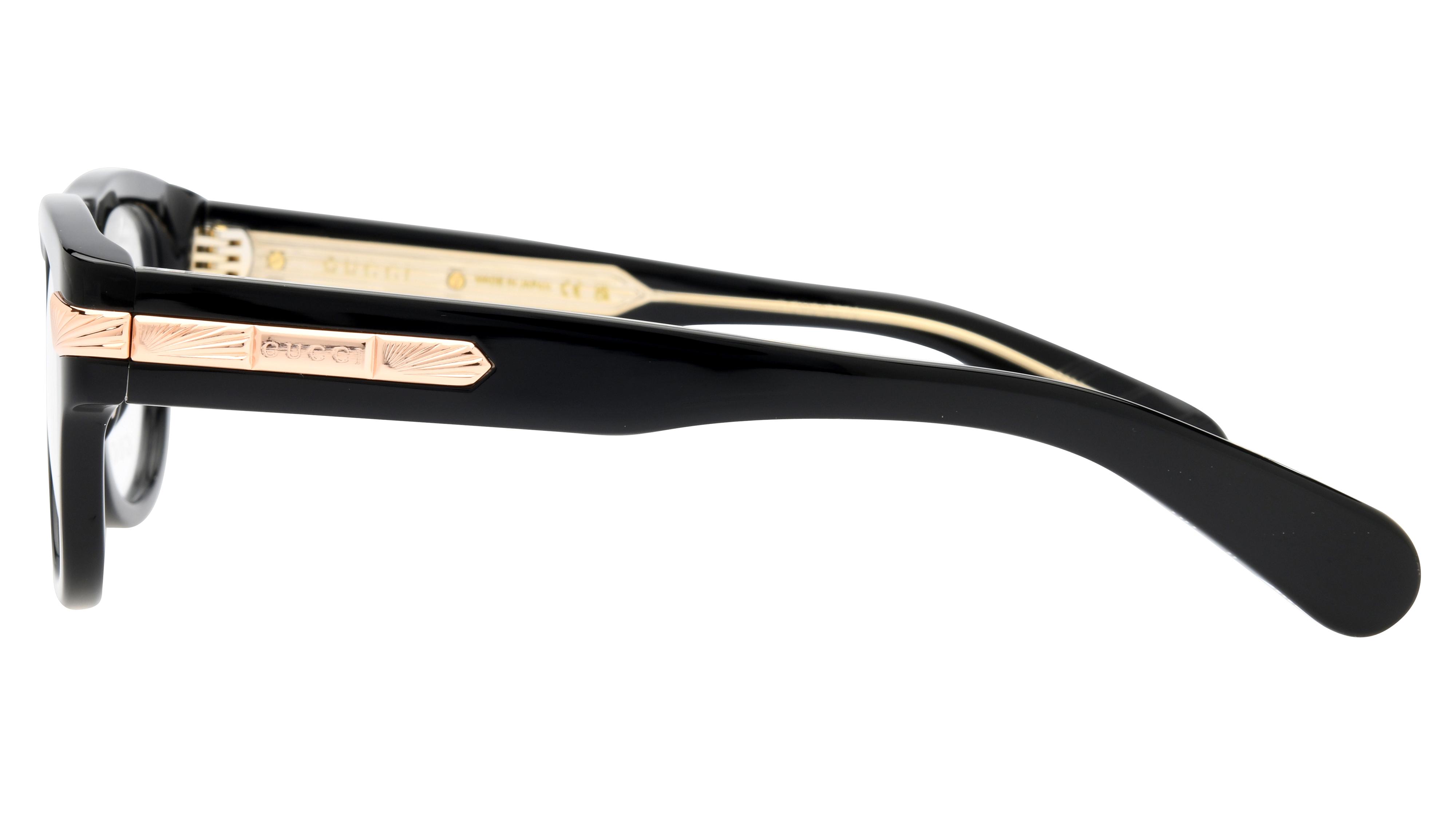 Lunettes de vue Gucci Homme Noir Pantos GG1519O Gauche