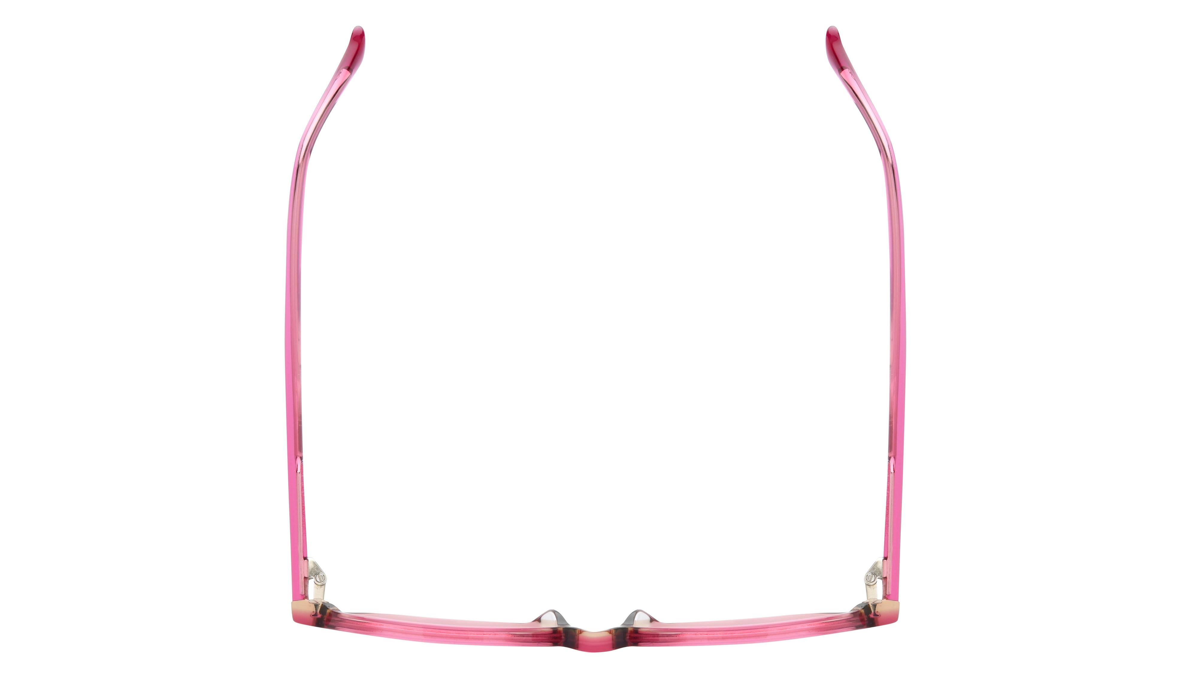 Lunettes de vue Signature Krys Femme Rose Tonneau Kis2604 Dessus
