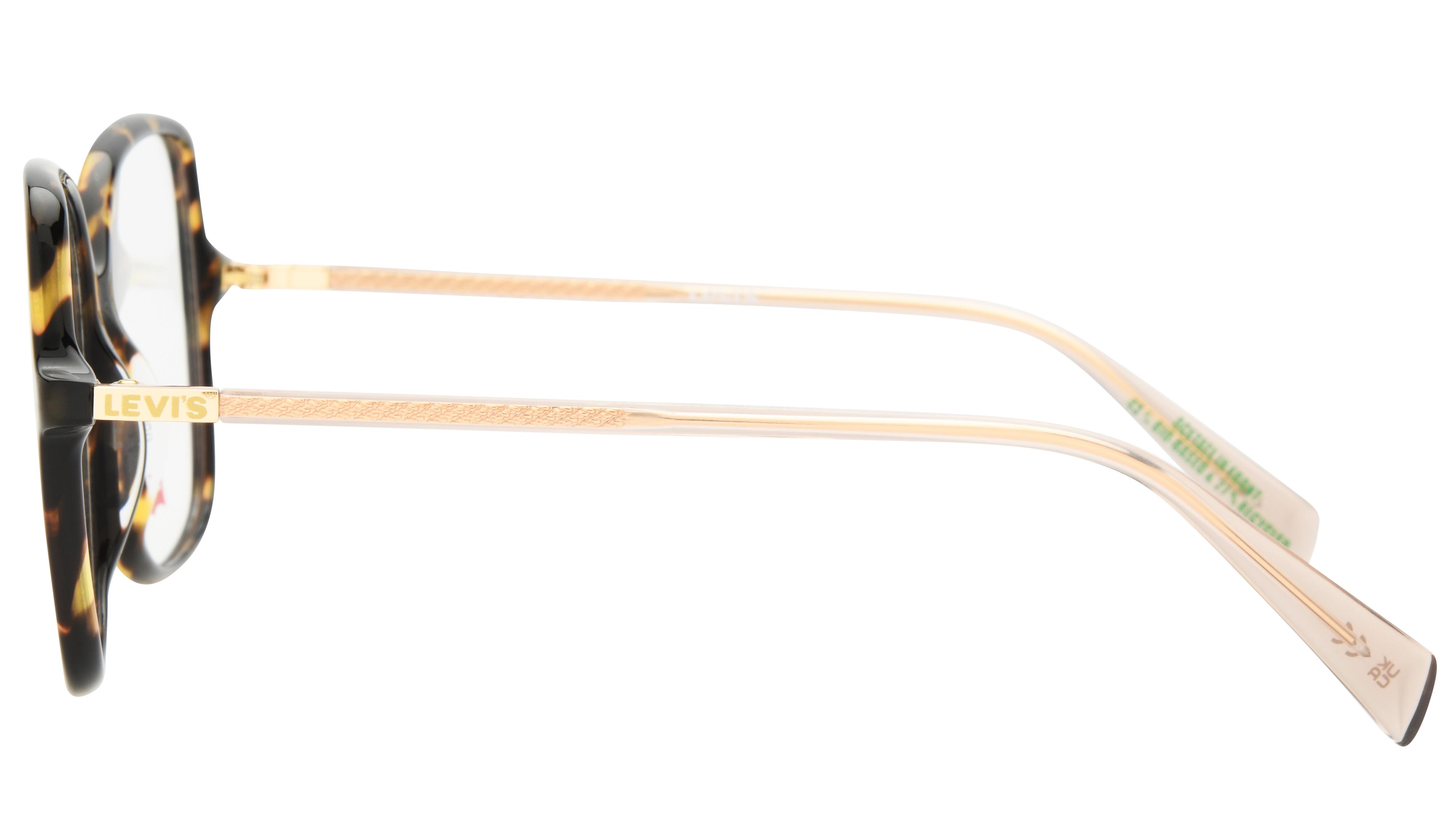 Lunettes de vue Levi's Femme Écaille Carré lv1107 Gauche