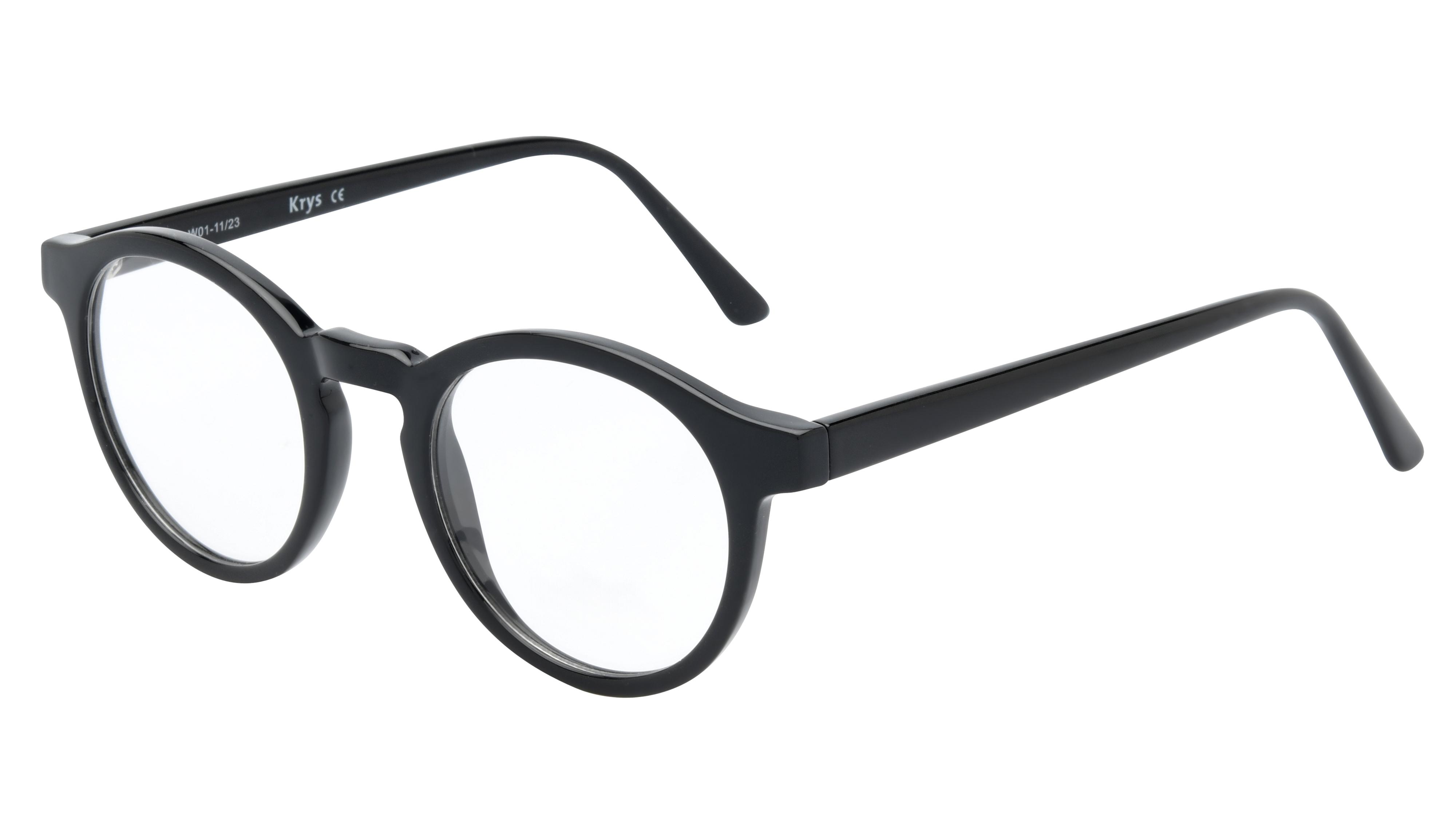 Lunettes de vue Signature Krys Homme Noir Pantos Kor2404 Trois-Quart