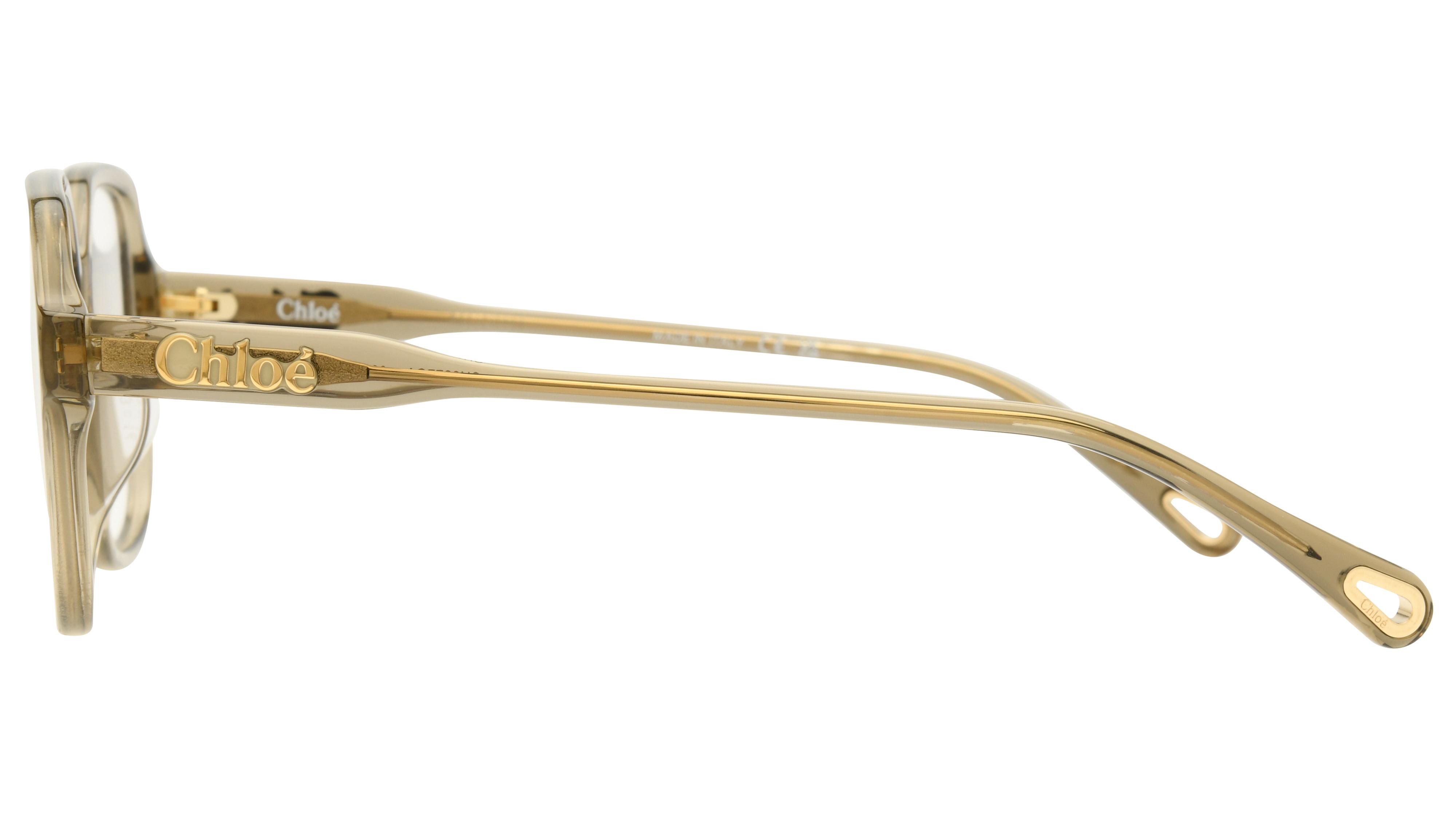 Lunettes de vue Chloé Femme Vert Carré Ch0277Oa Gauche