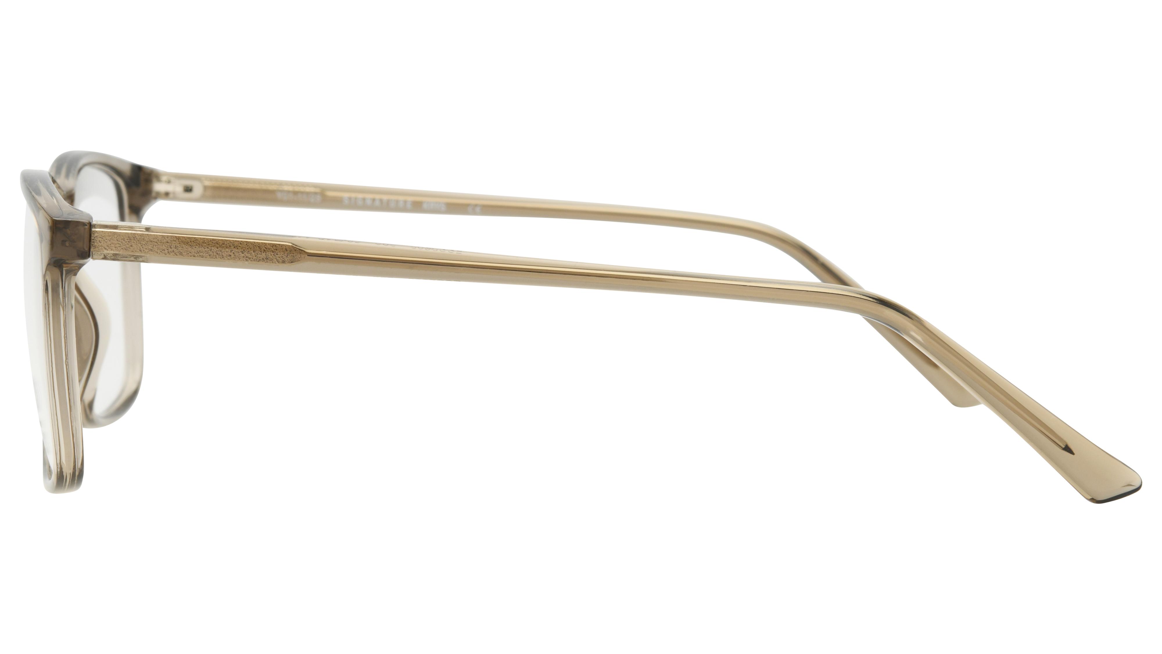 Lunettes de vue Krys Origine Homme Marron Rectangle Ess2603 Gauche