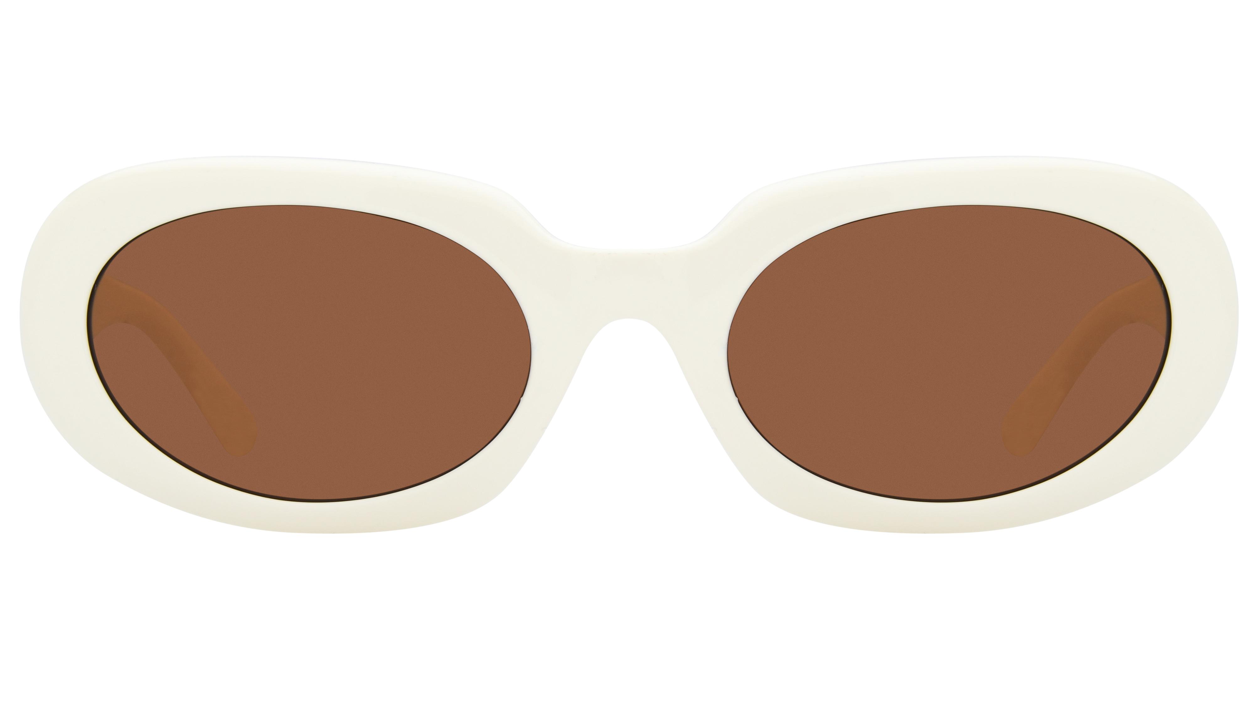 Lunettes de soleil Marc Jacobs Femme Blanc Ovale Marc Face