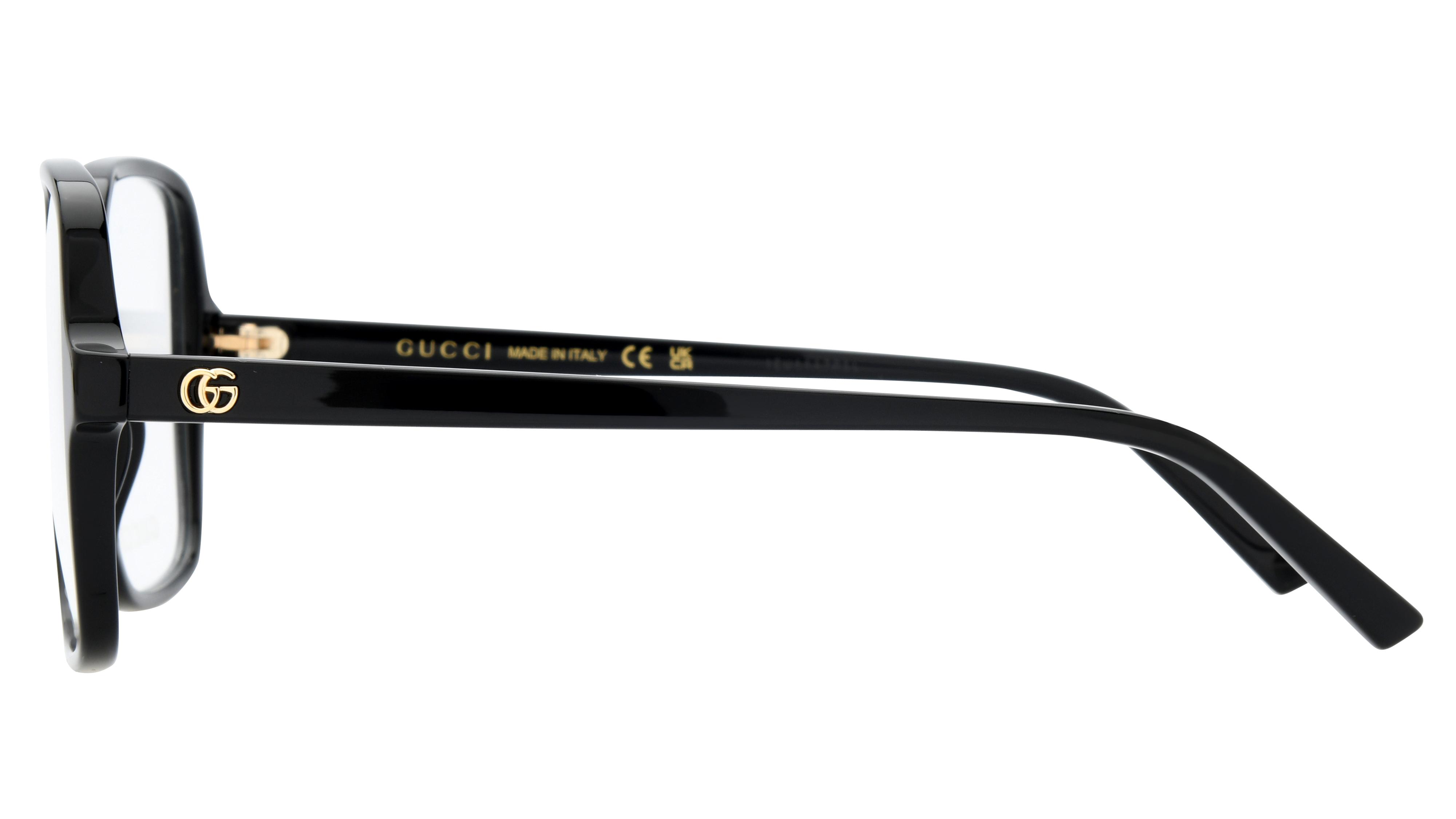 Lunettes de vue Gucci Femme Noir Rectangle GG1994O Gauche