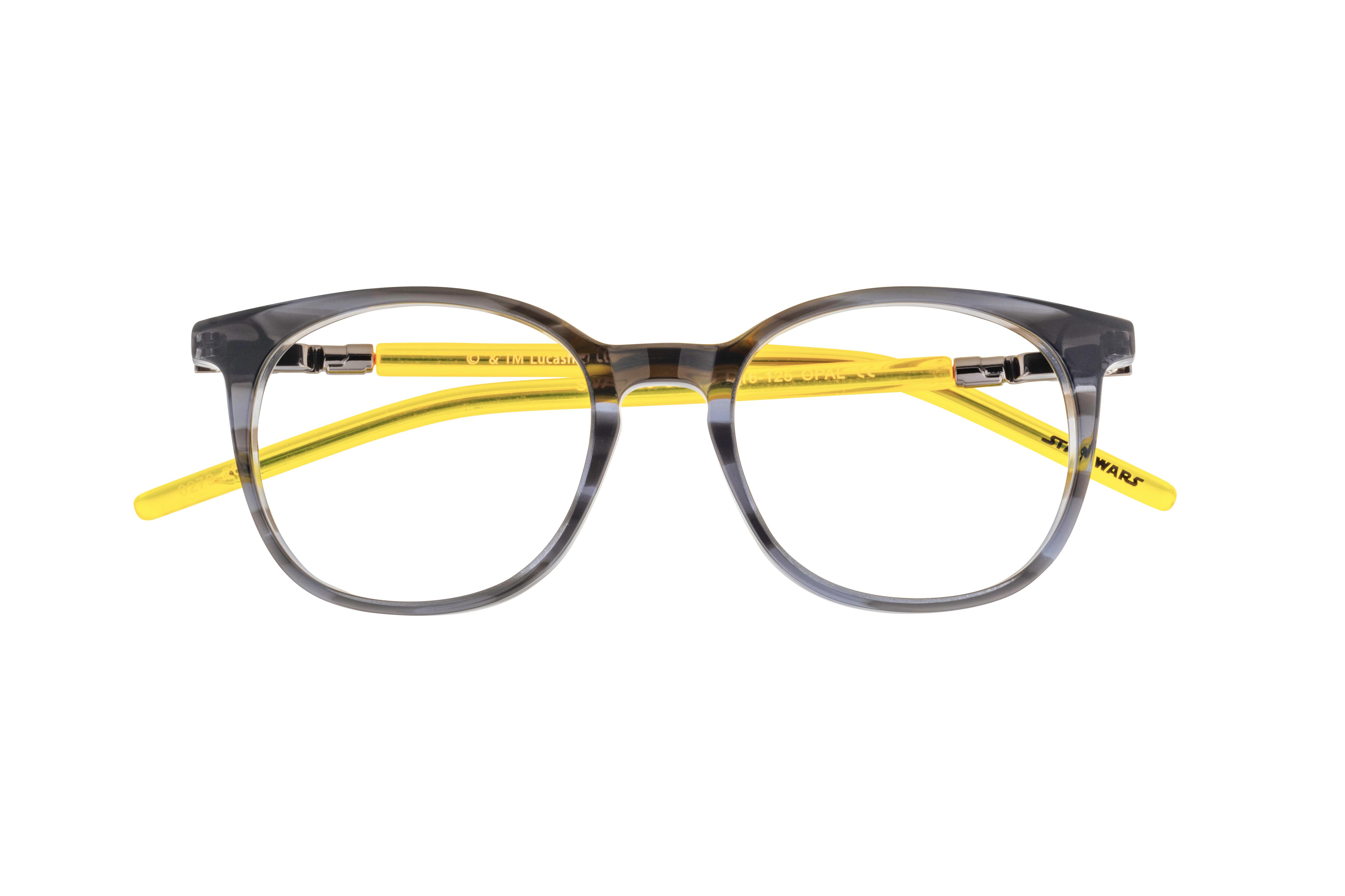 Lunettes De Vue Enfant Opal Star Wars – Gris Et Vert Fluo SWAA107 C62 – Neuves