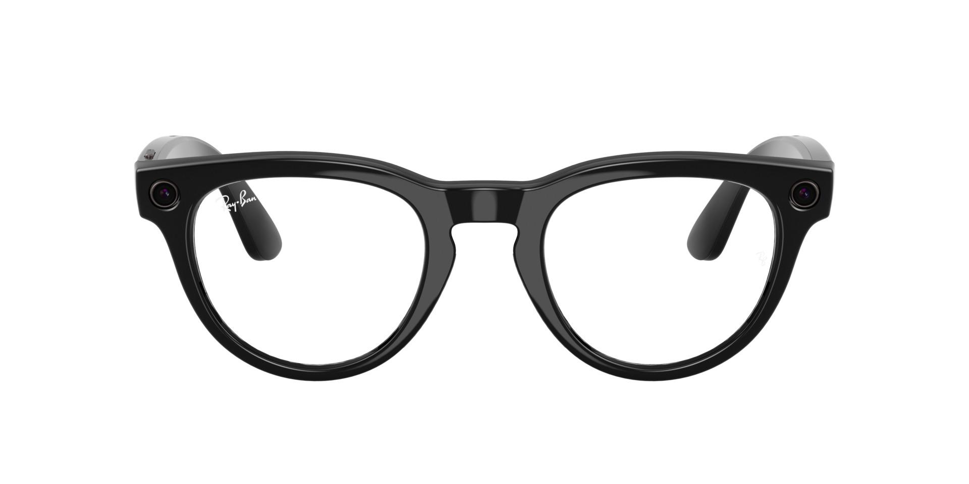 Lunettes de soleil Ray-Ban Meta Mixte Noir Pantos Rw4013 Face