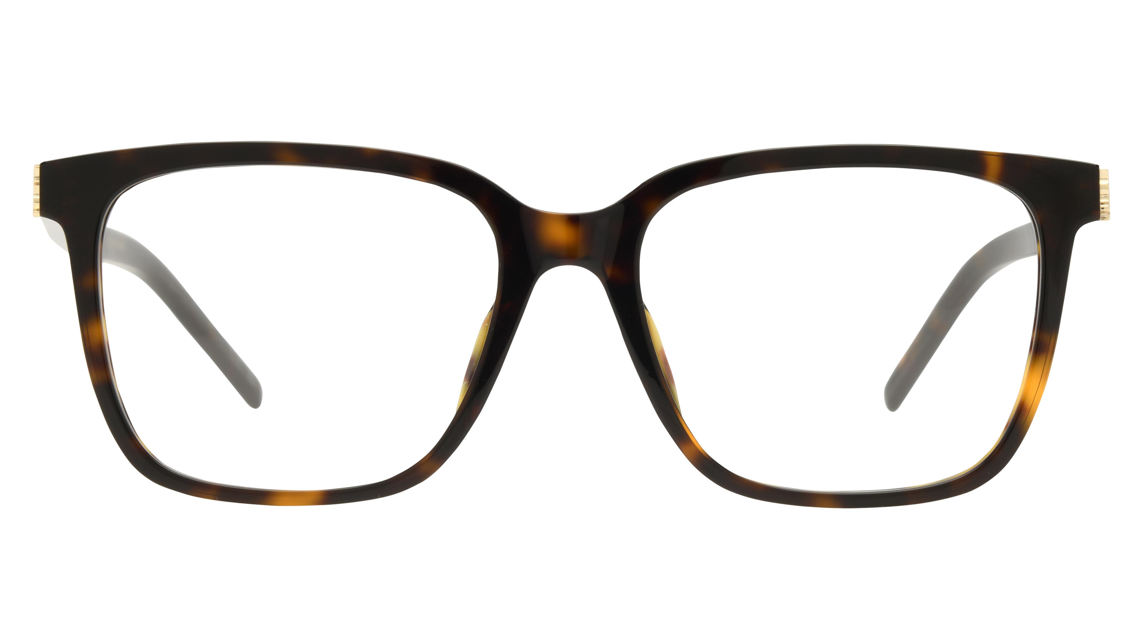 Lunettes de vue Saint Laurent Femme Écaille Rectangle SL Face