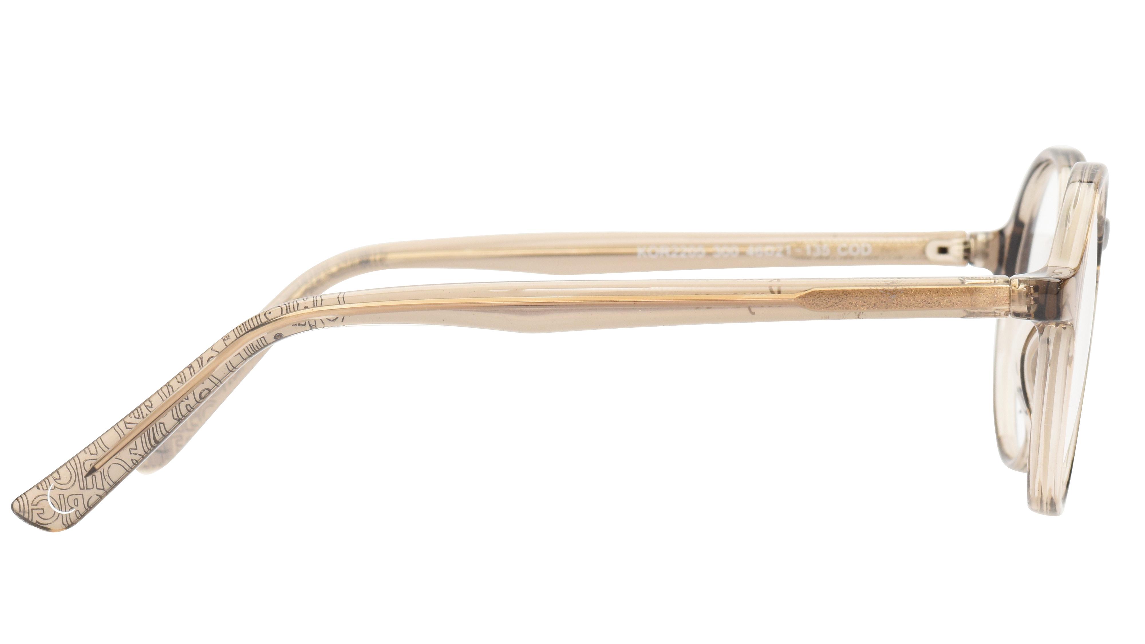 Lunettes de vue Signature Krys Mixte Marron Ronde Kor2205 Droite