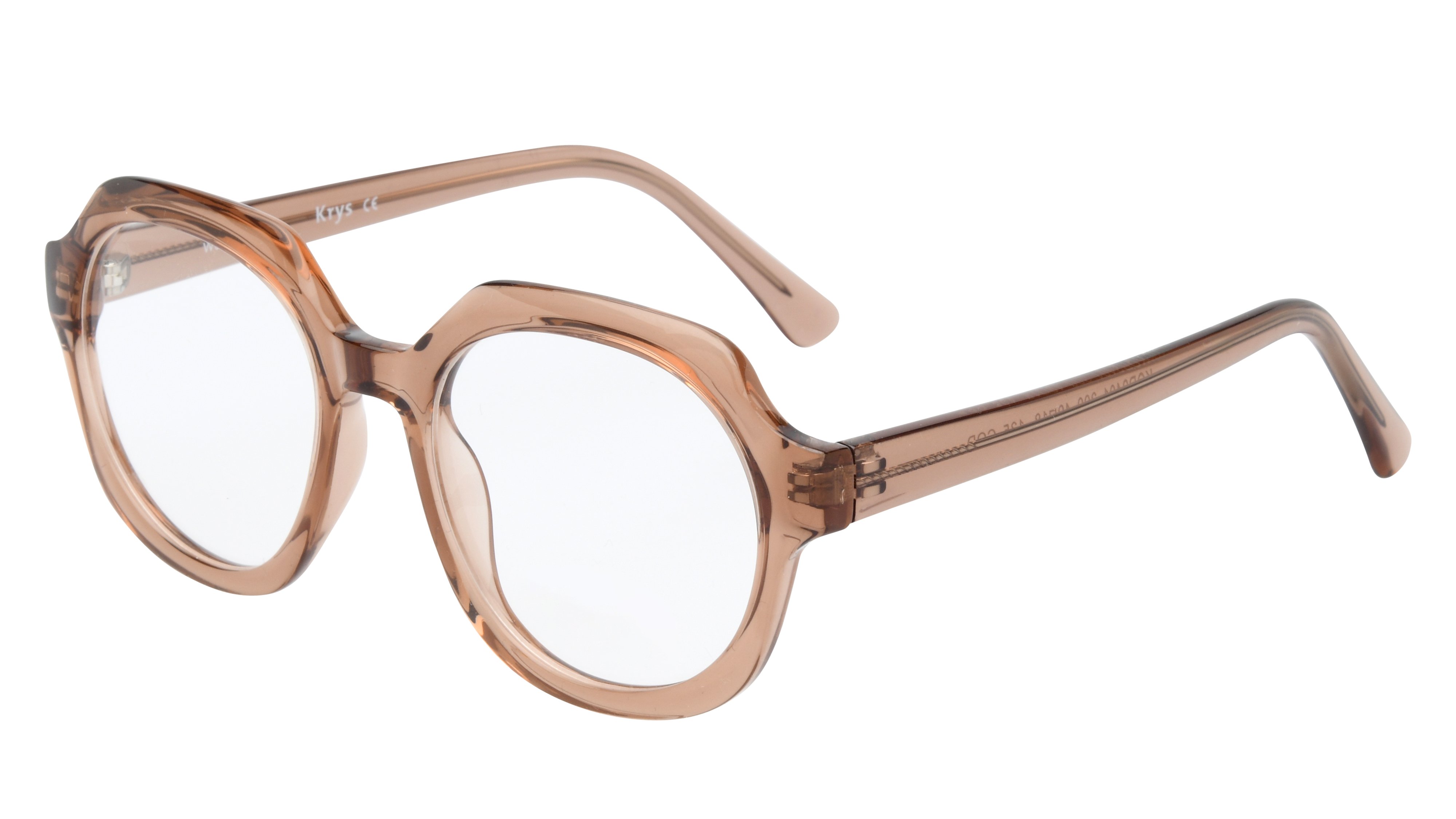 Lunettes de vue Krys Origine Femme Marron Carré Kor2401 Trois-Quart