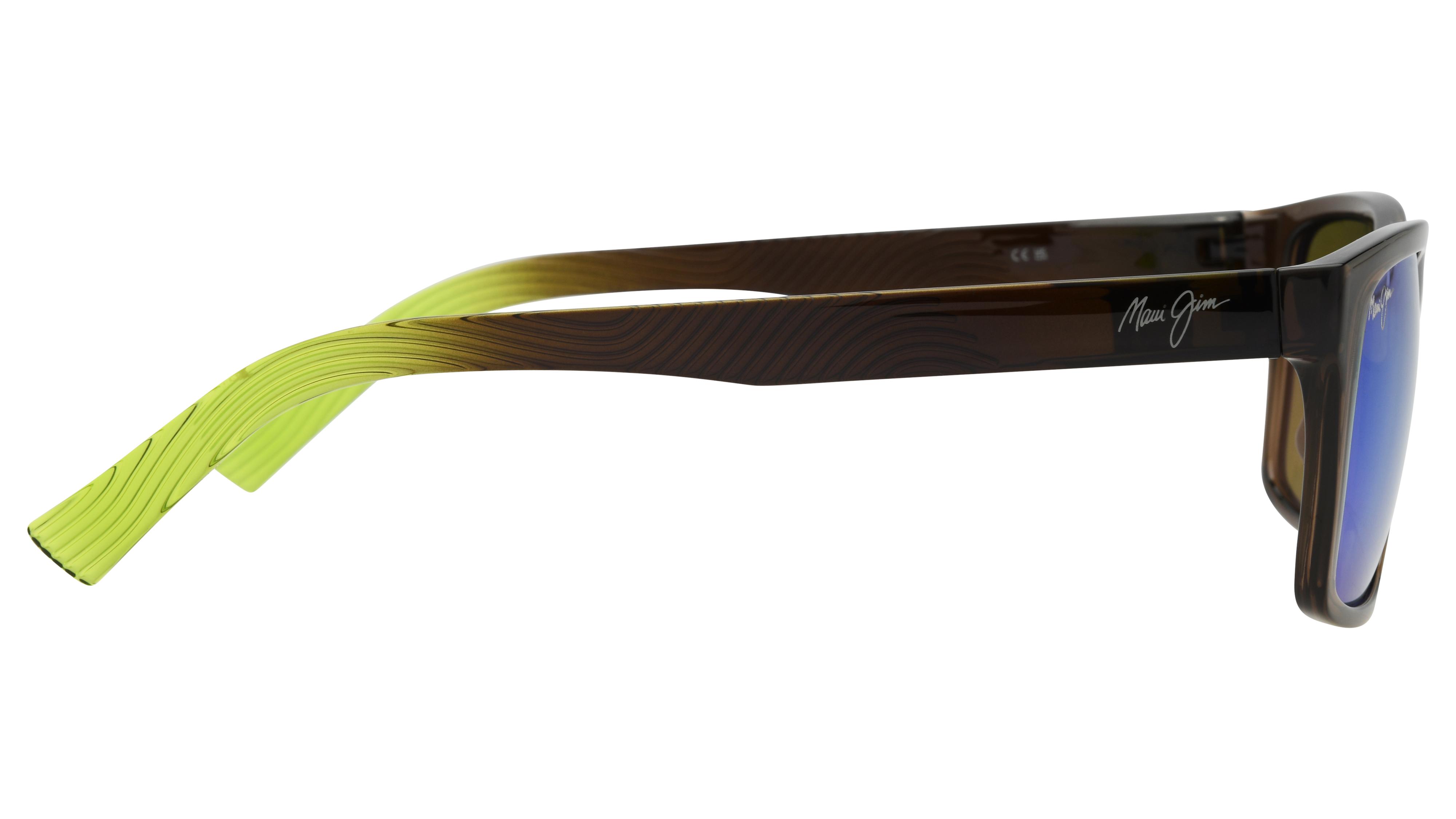 Lunettes de soleil  Homme Gris Rectangle Mj0345S Droite