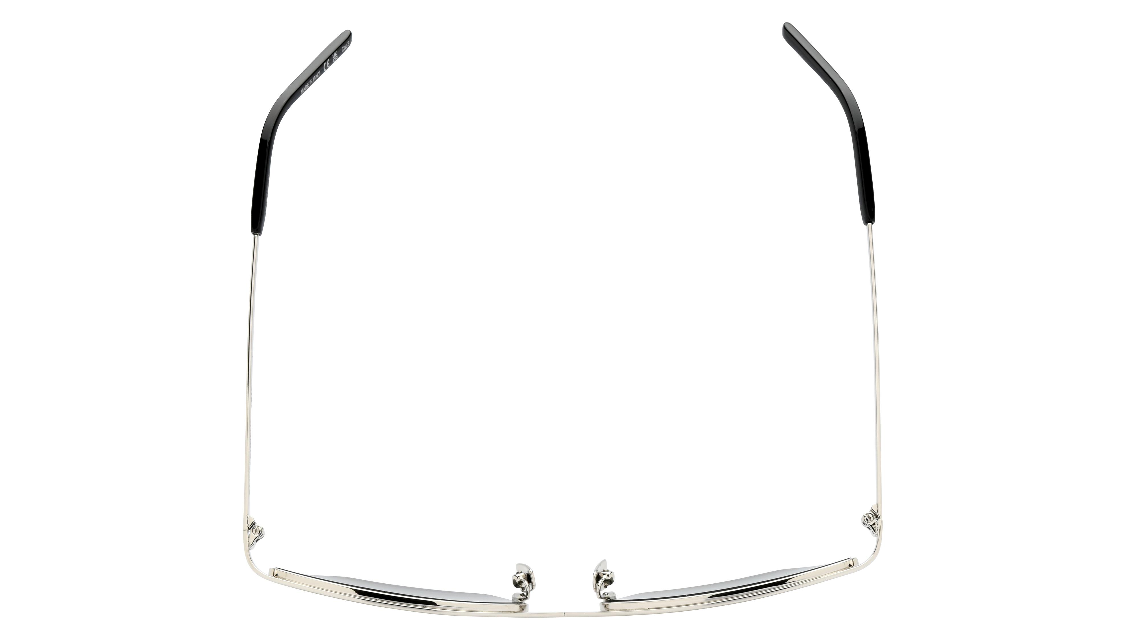 Lunettes de soleil Saint Laurent Femme Argent Carré Sl637 Dessus