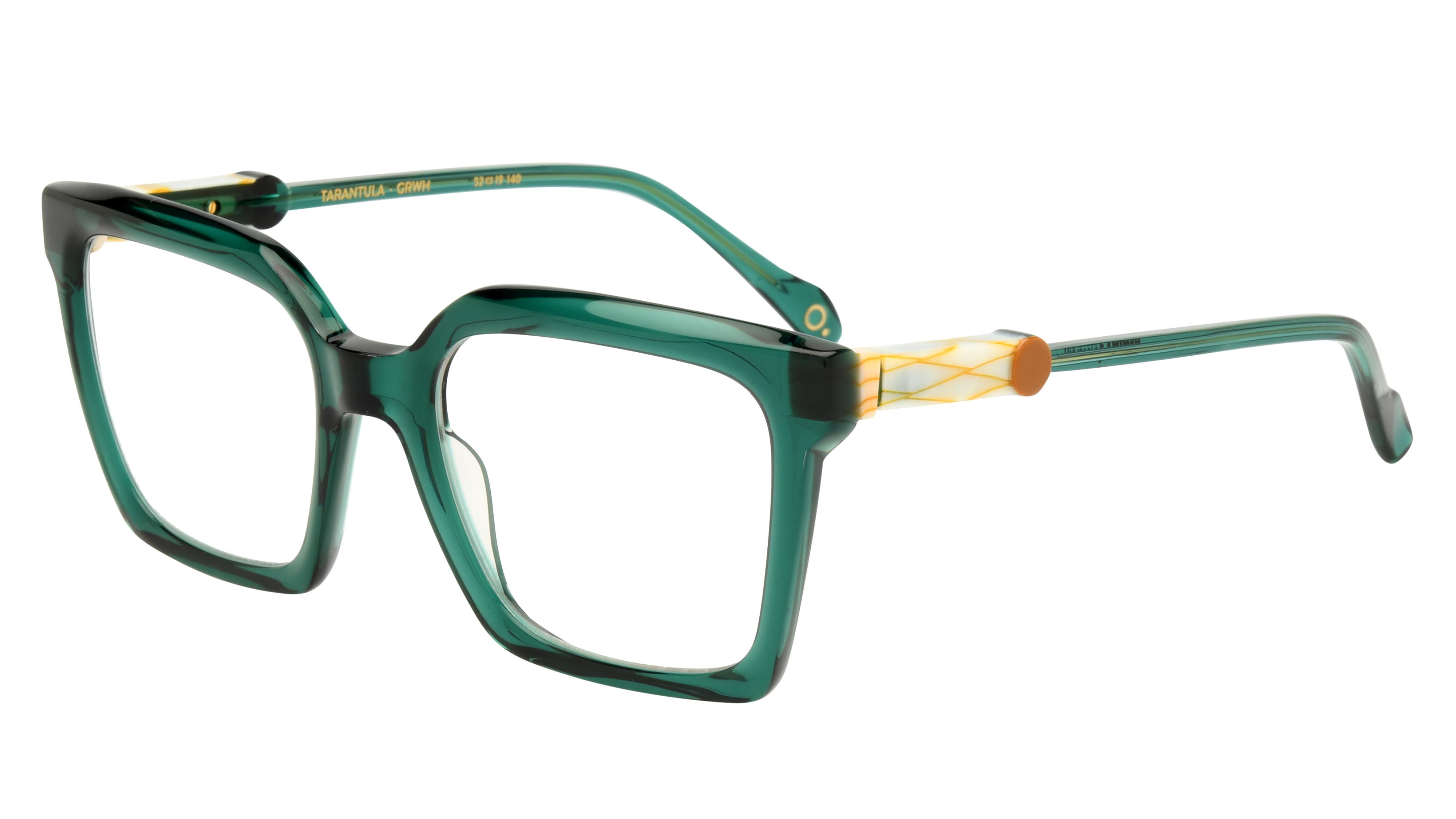 Lunettes de vue Etnia Barcelona Femme Transparent Carré Tarantula Trois-Quart