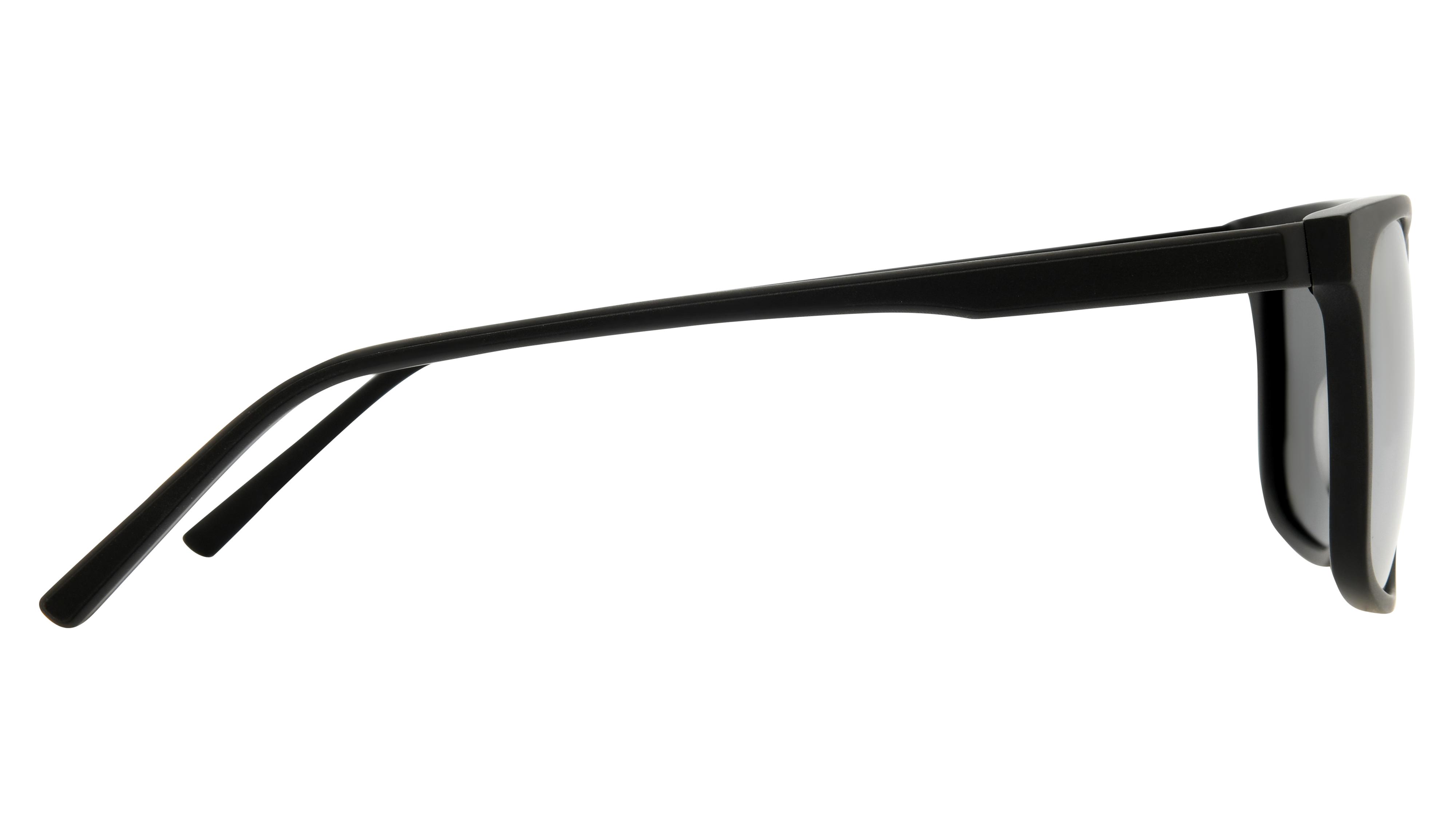 Lunettes de soleil Signature Krys Ske2540-E 401 Noir Mat Rectangle