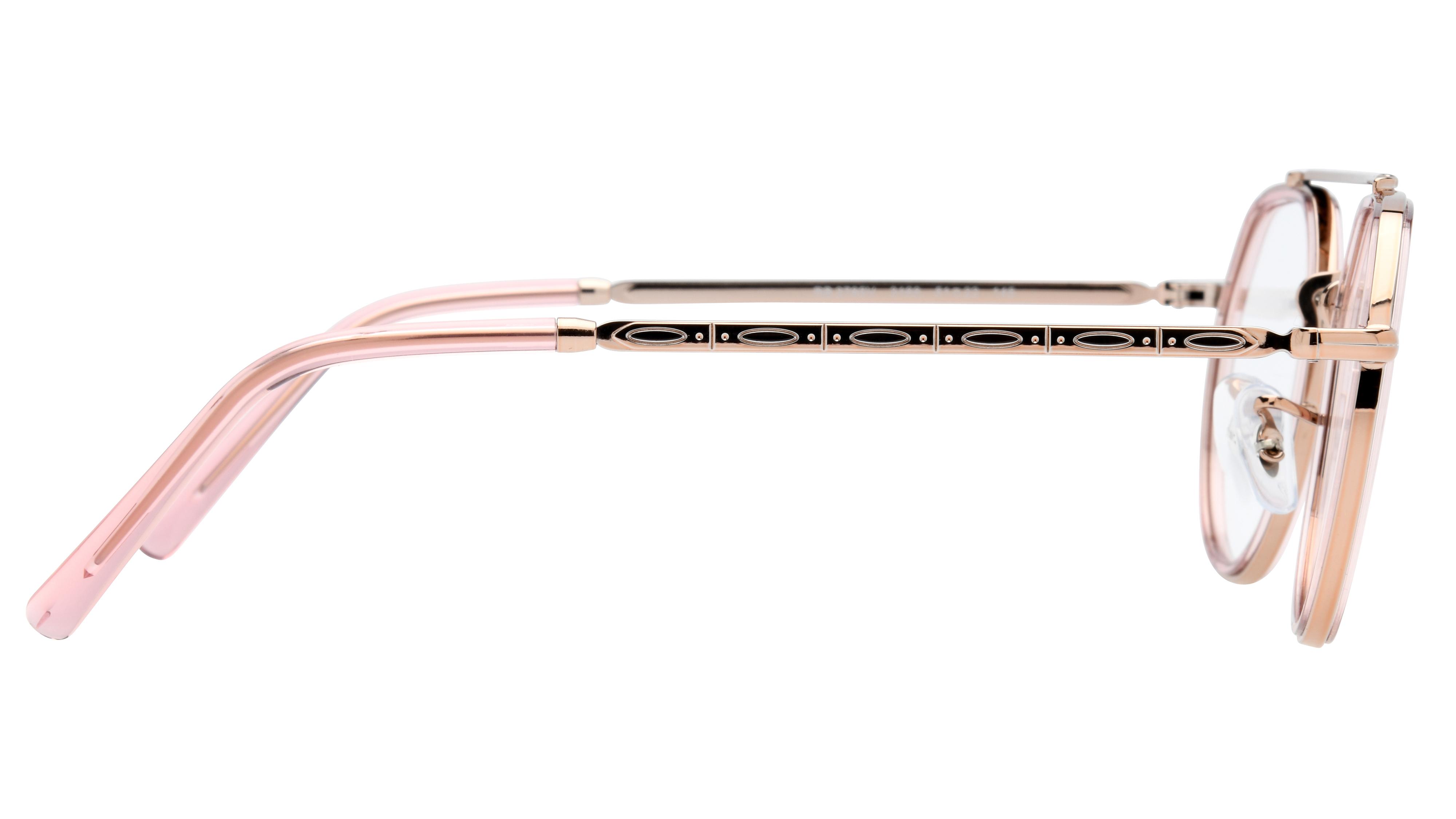 Lunettes de vue Ray-Ban Mixte Marron Aviateur Rx3765V Droite