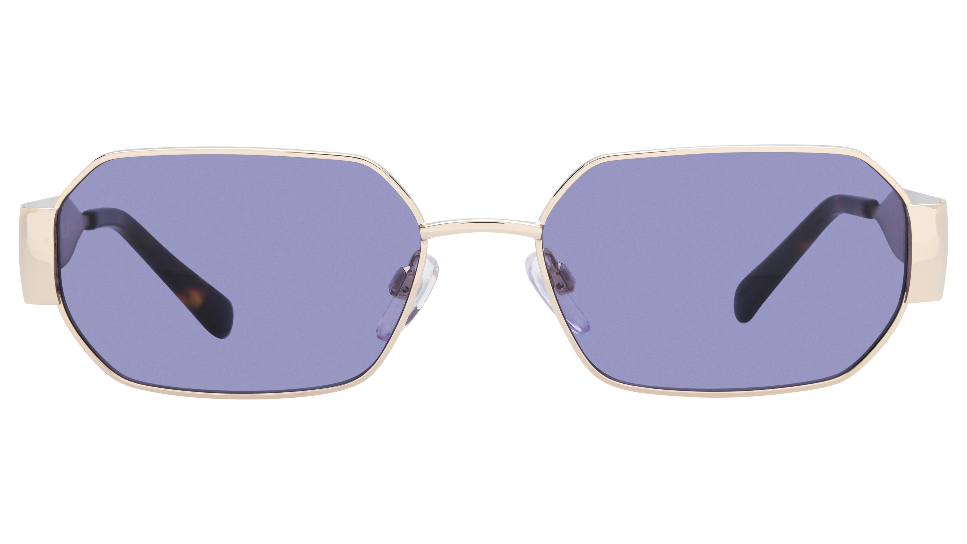 Lunettes de soleil Marc Jacobs Femme Violet Carré Marc Face