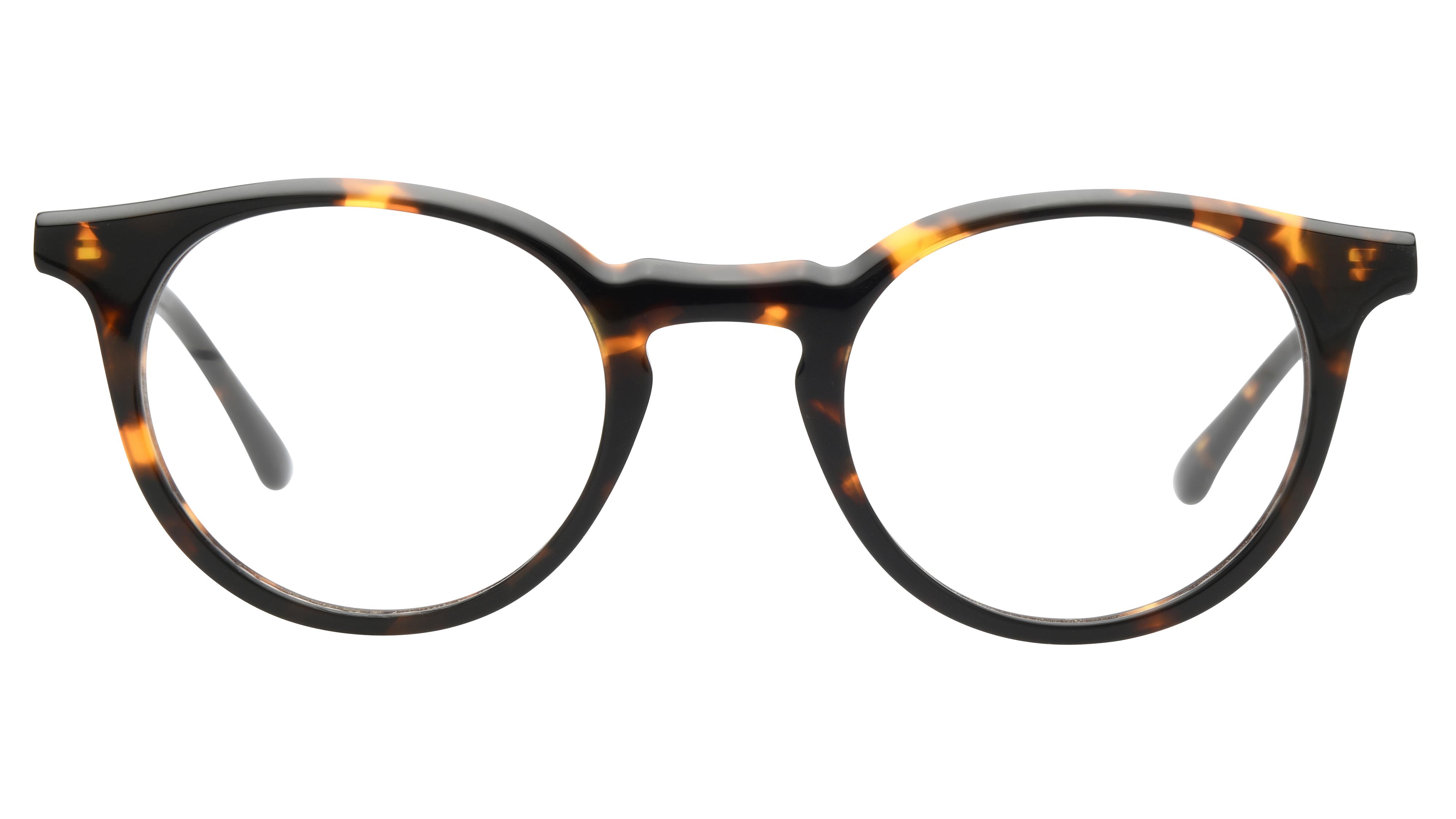Lunettes de vue Signature Krys Homme Écaille Pantos Com2405 Face