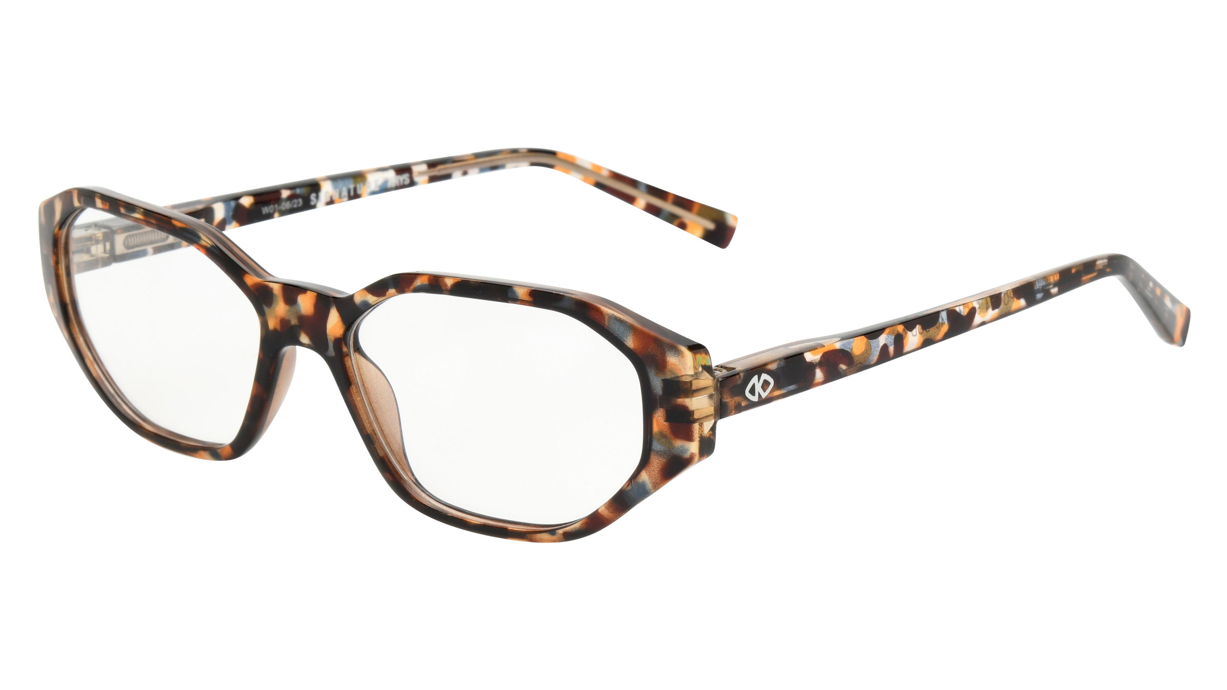 Lunettes de lecture Signature Krys  Écaille Rectangle Skpap-L2305 Trois-Quart