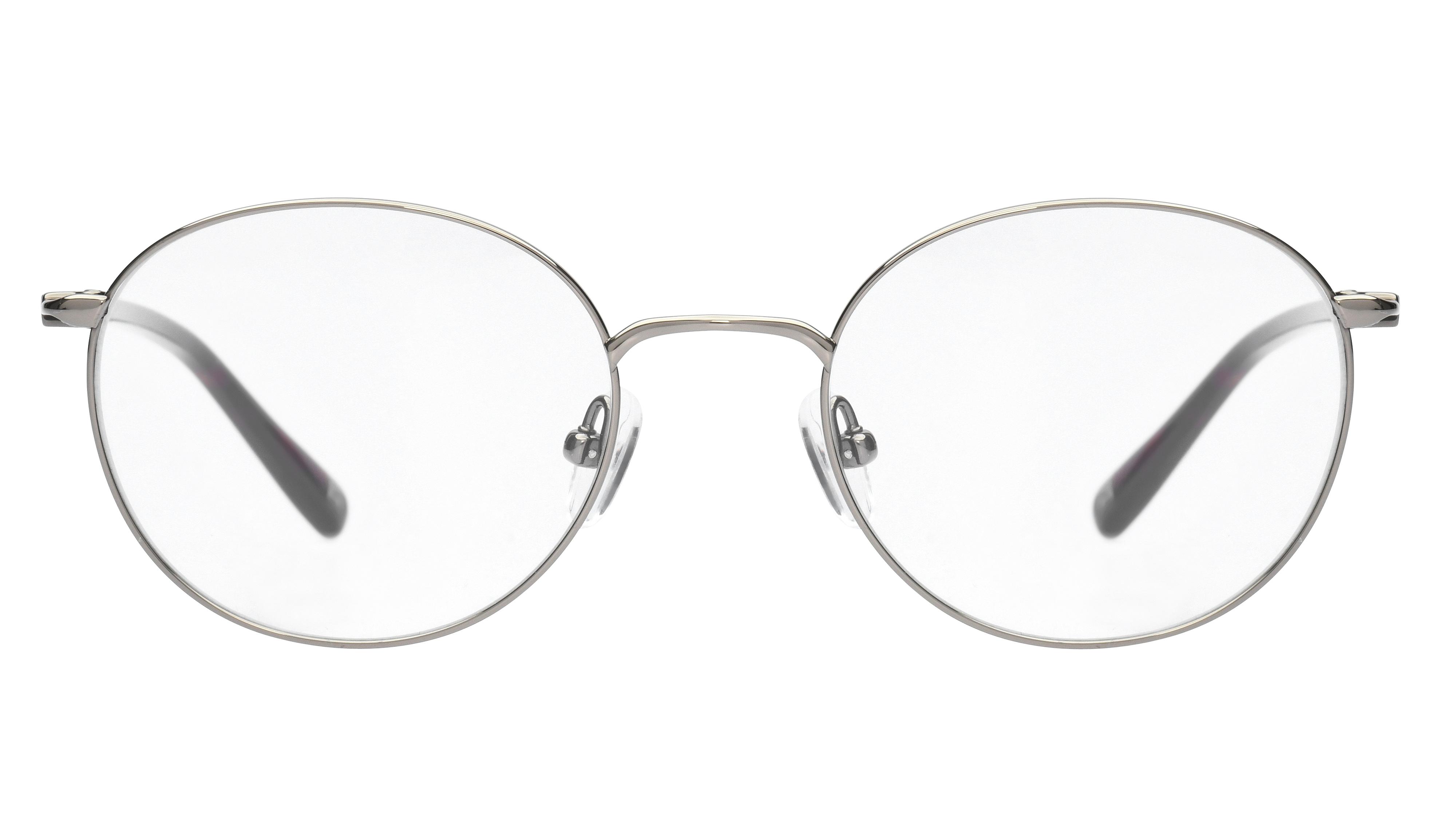 Lunettes de vue L'Atelier du Faubourg Homme Argent Ovale Adf1904 Face