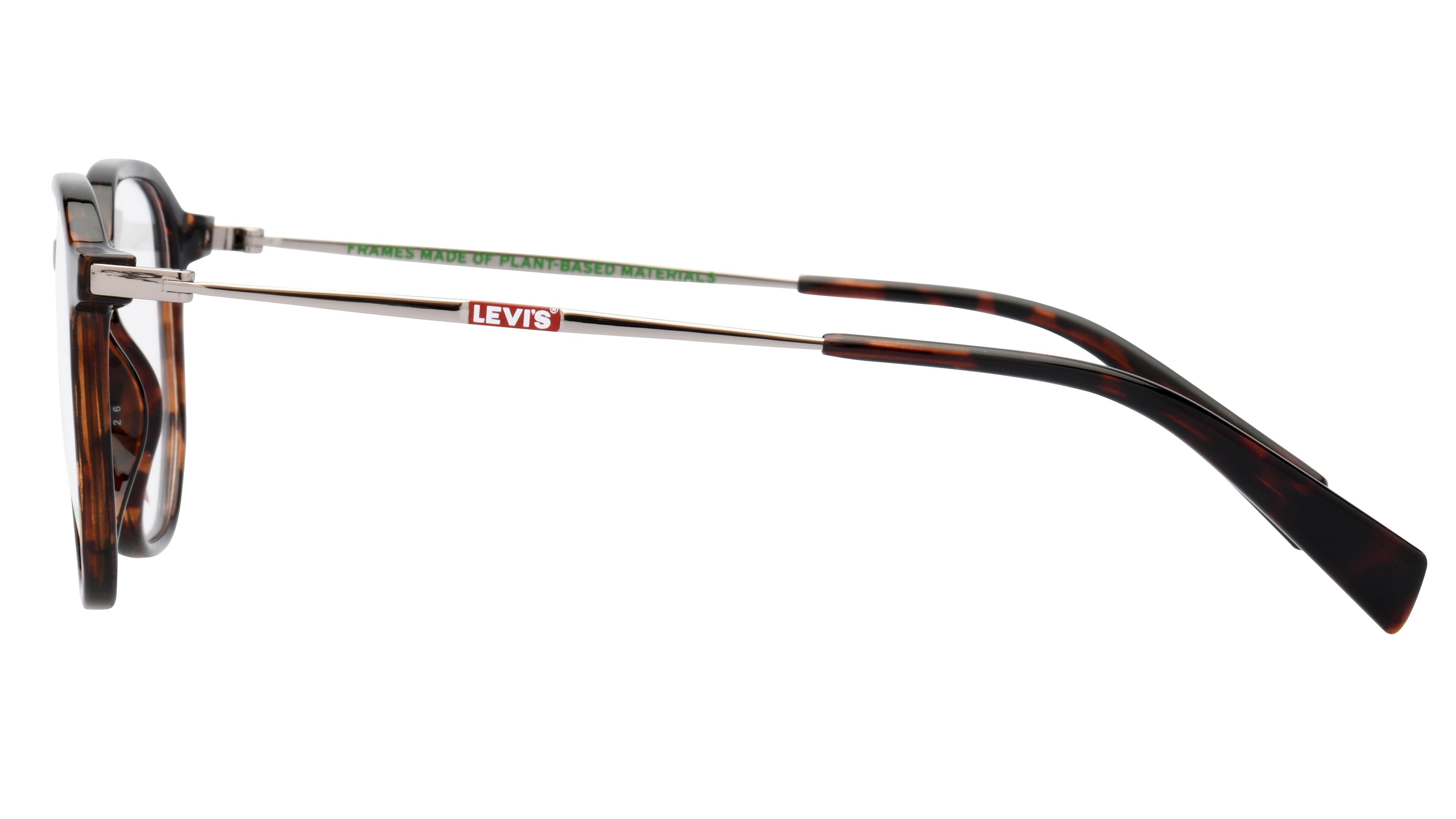 Lunettes de vue Levi's Homme Écaille Carré Lv1058 Gauche