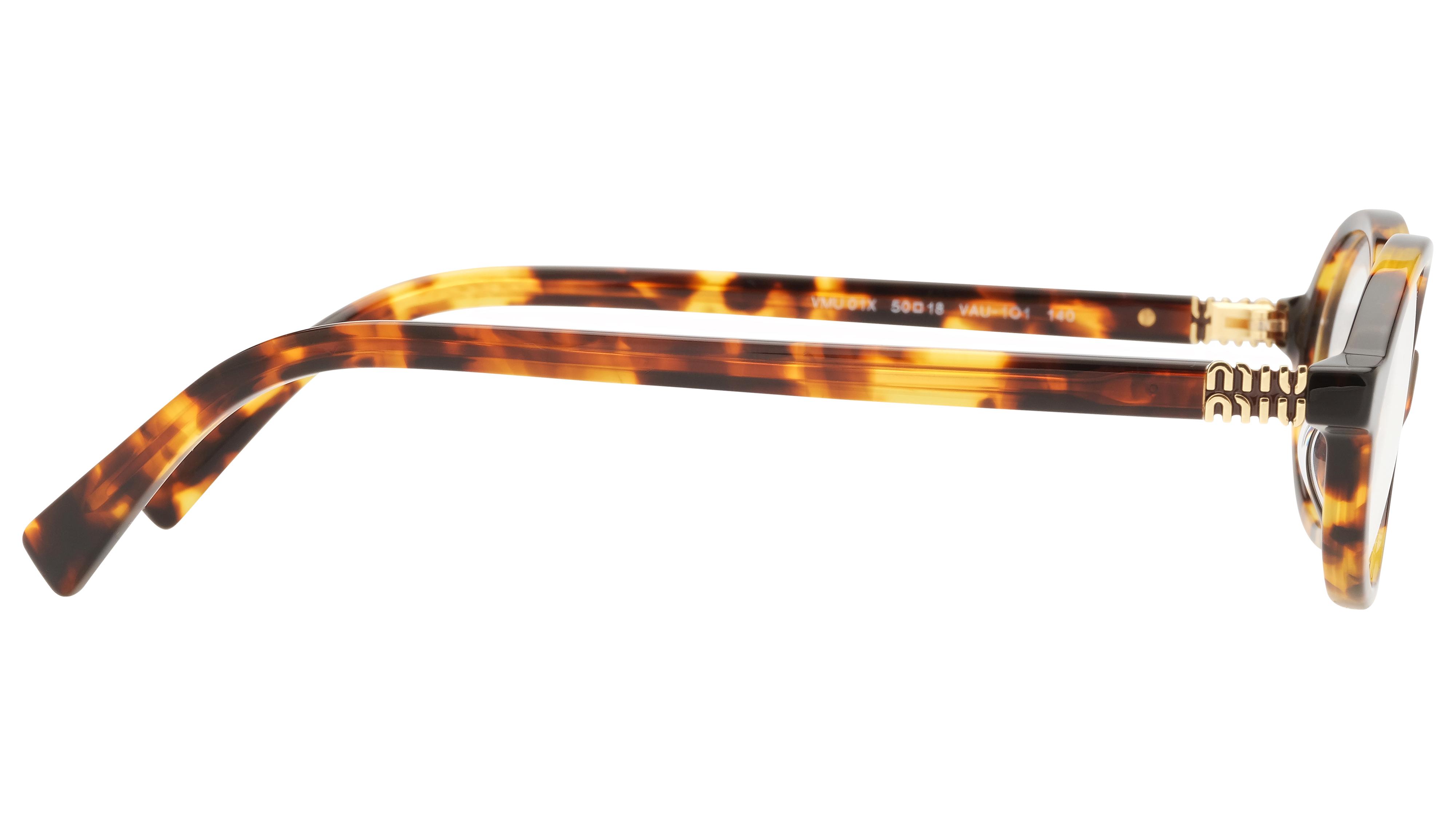 Lunettes de vue Miu Miu Femme Écaille Ovale MU Droite