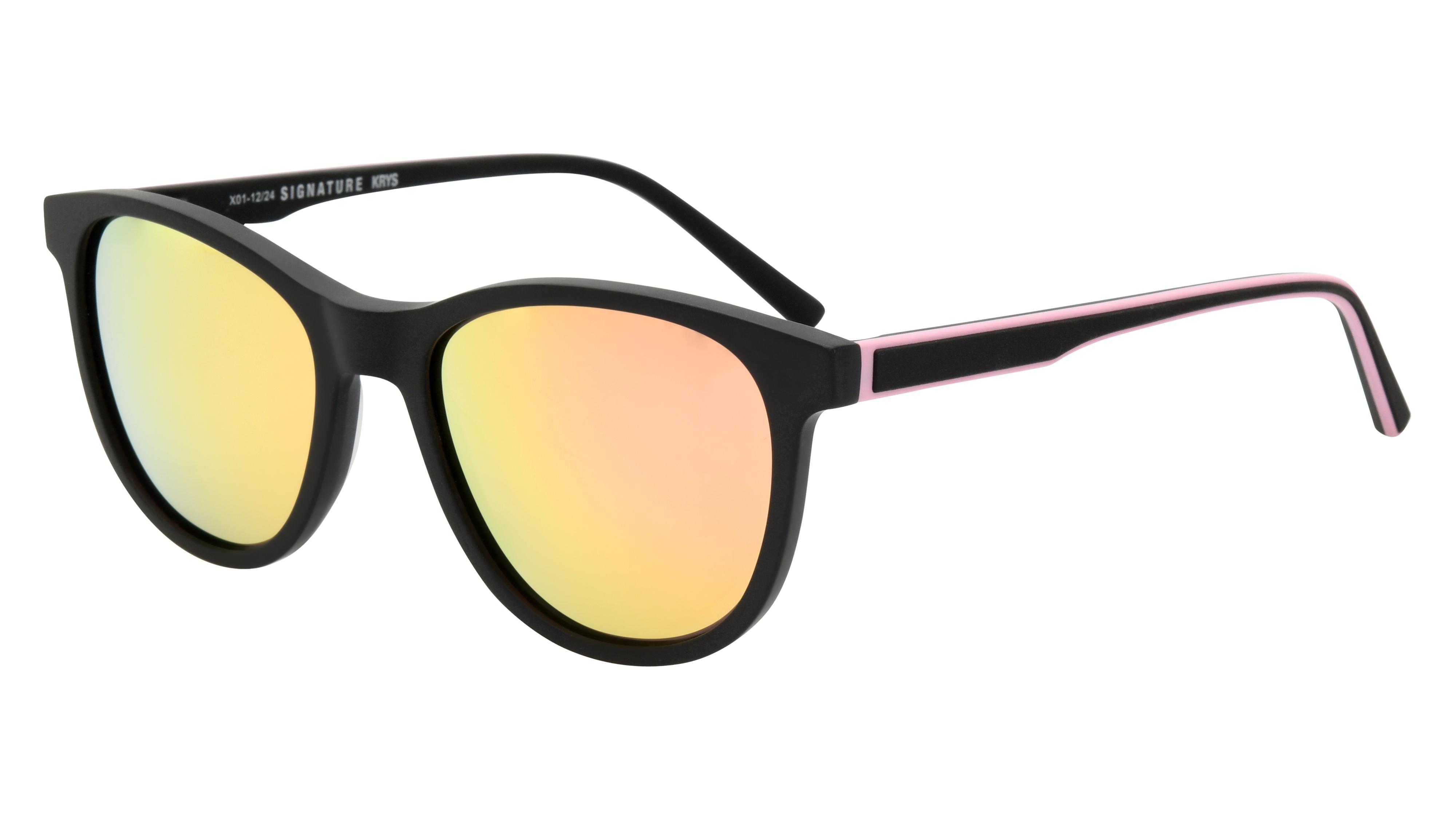Lunettes de soleil Signature Krys Femme Noir Papillon Ske2543-D Trois-Quart