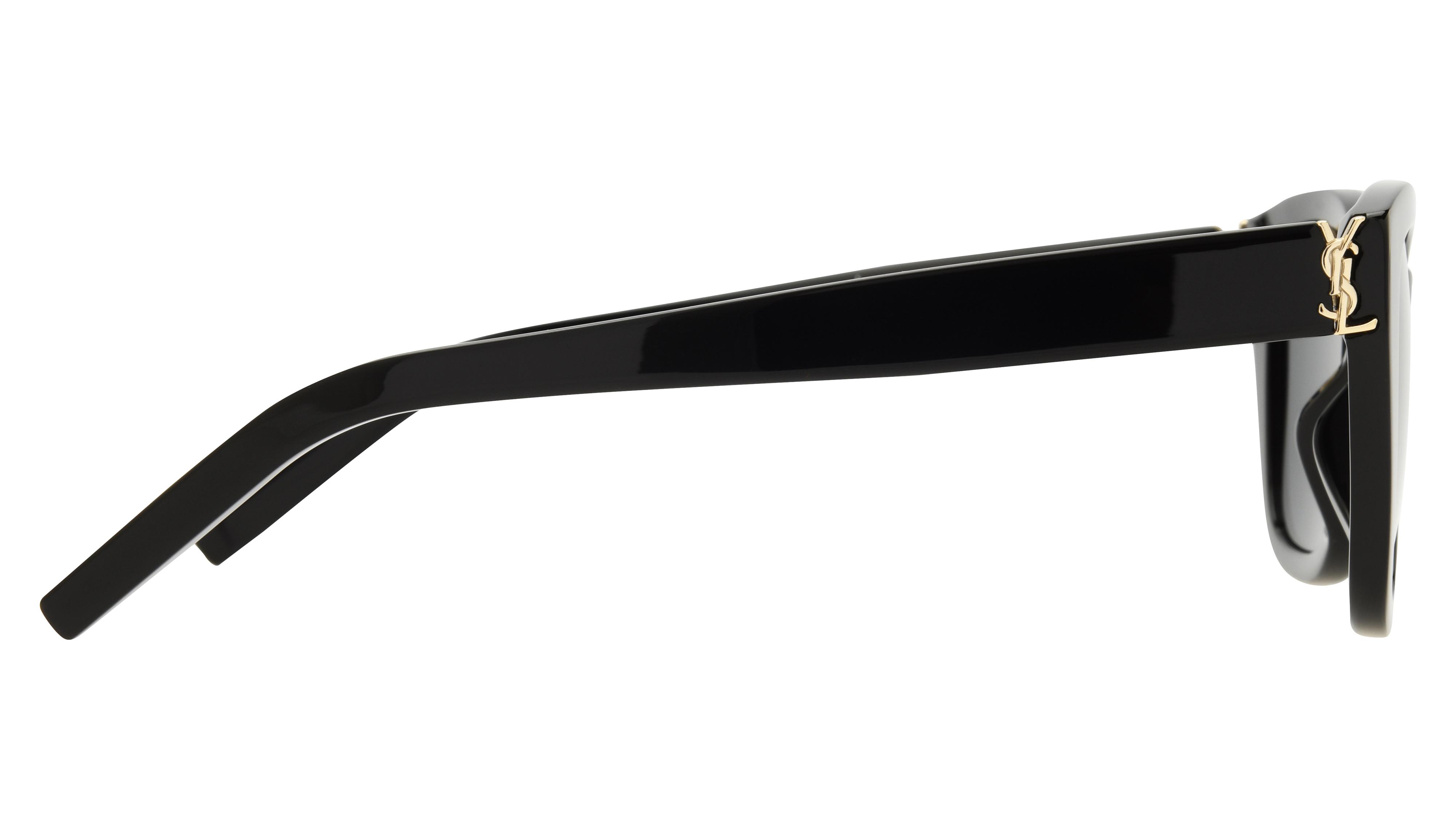 Lunettes de soleil Saint Laurent Femme Noir Papillon Sl Droite